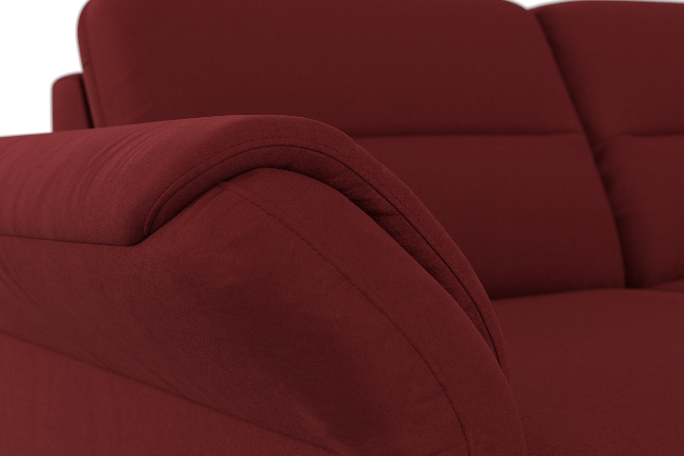 sit&more Ecksofa »Mellum L-Form« Federkern, optional Schlaffunktion, Bettkasten & Armteilfunktion