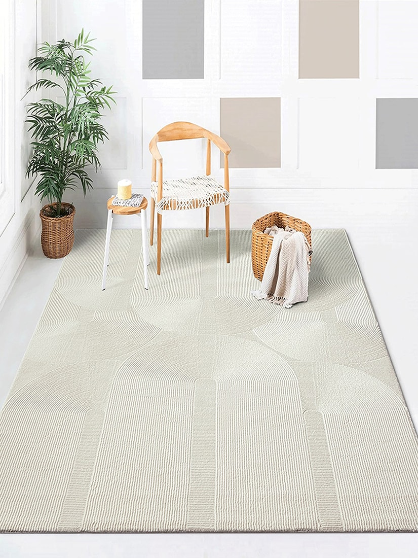 the carpet Teppich »Lima« rechteckig 12 mm Höhe Designer Teppich Flor 1 recyceltem Polyester waschbar