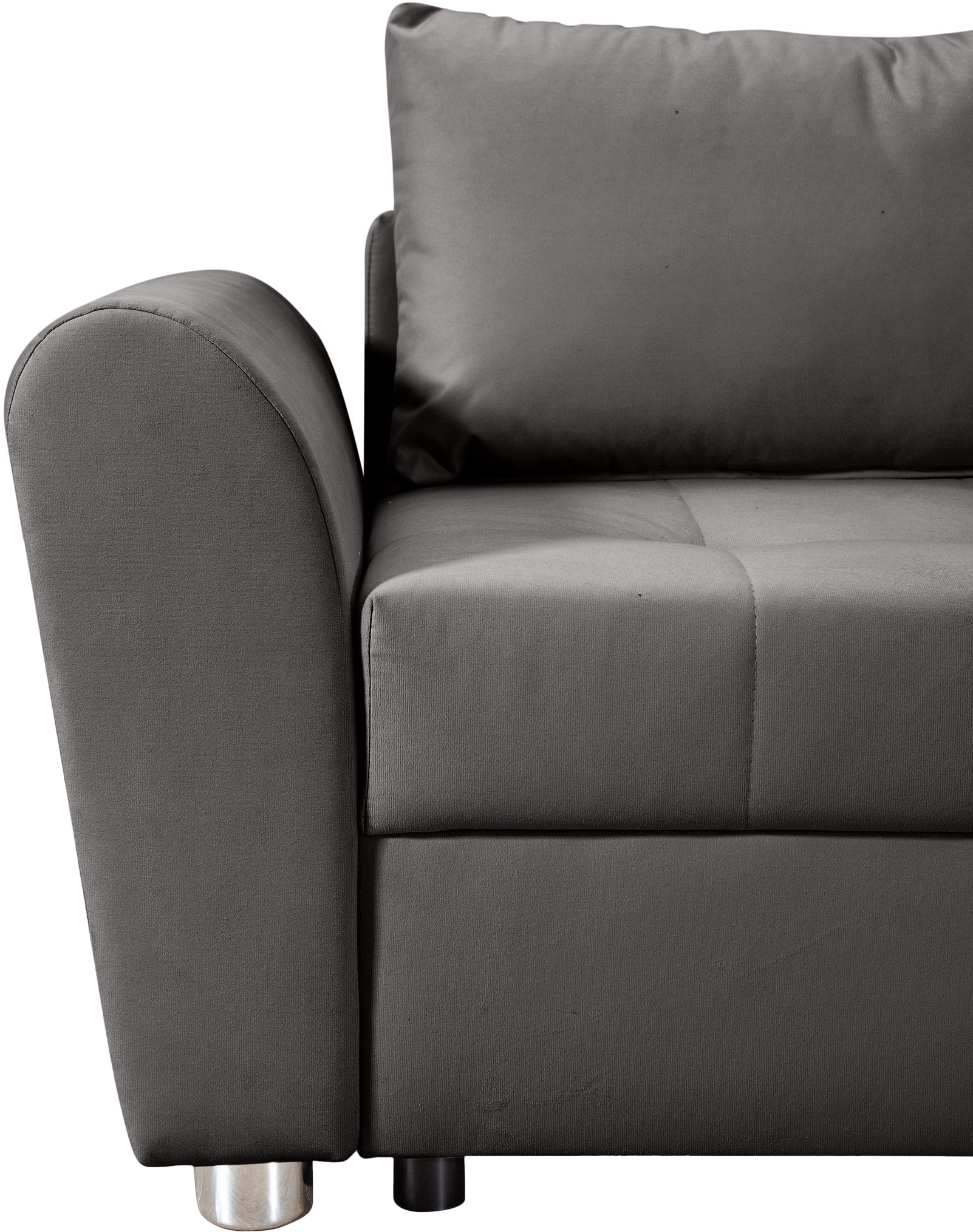 COLLECTION AB Ecksofa »JANA L-Form«, inkl. Bettfunktion,Bettkasten und Bonnelfederkern