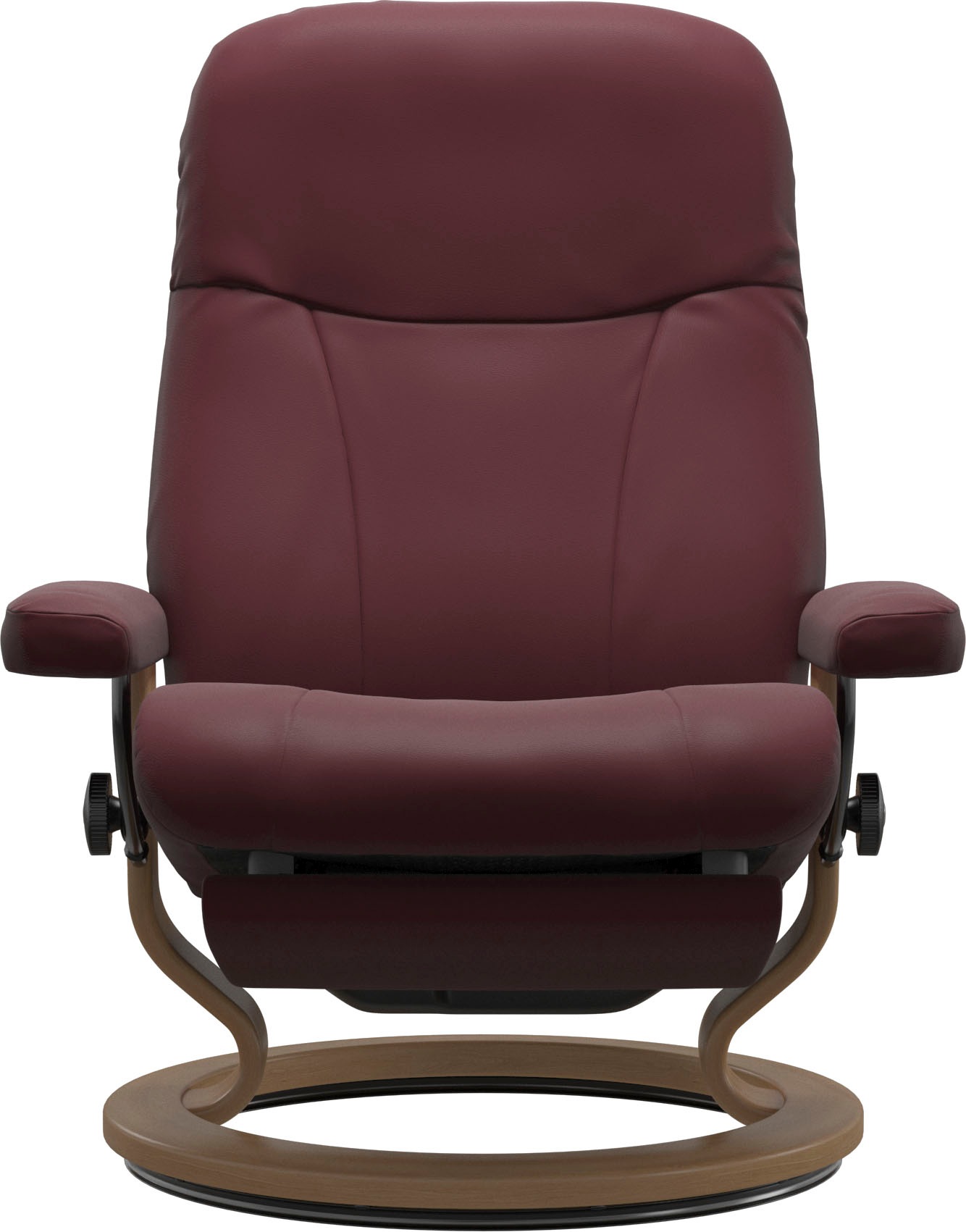 Stressless® Relaxsessel »Garda«, verstellbar, optional 2-motorisch, Größe M & L, Gestell Eiche