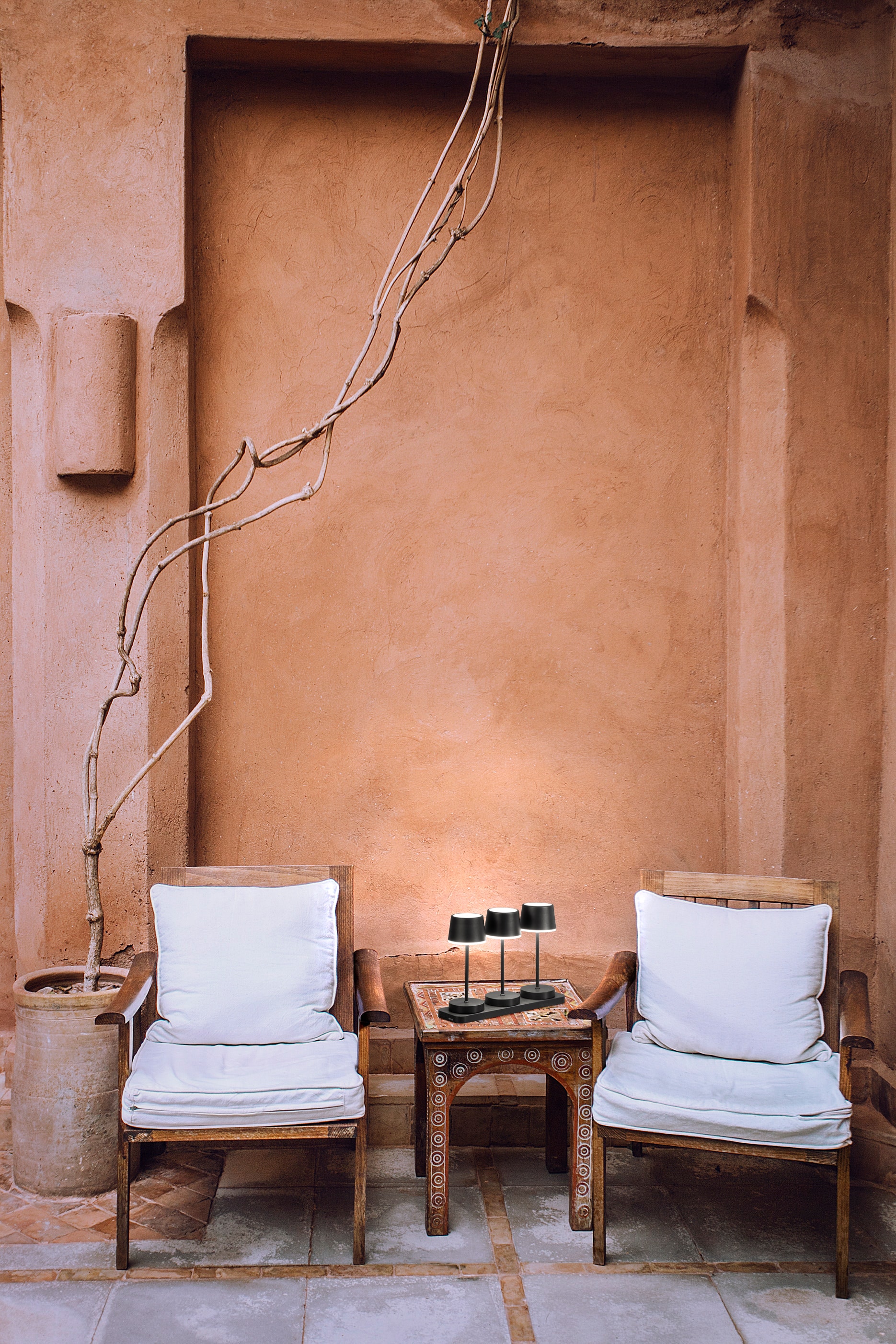 easy! BY FHL LED Tischleuchte »Gardo« LED-Modul Warmweiß lange Leuchtdauer