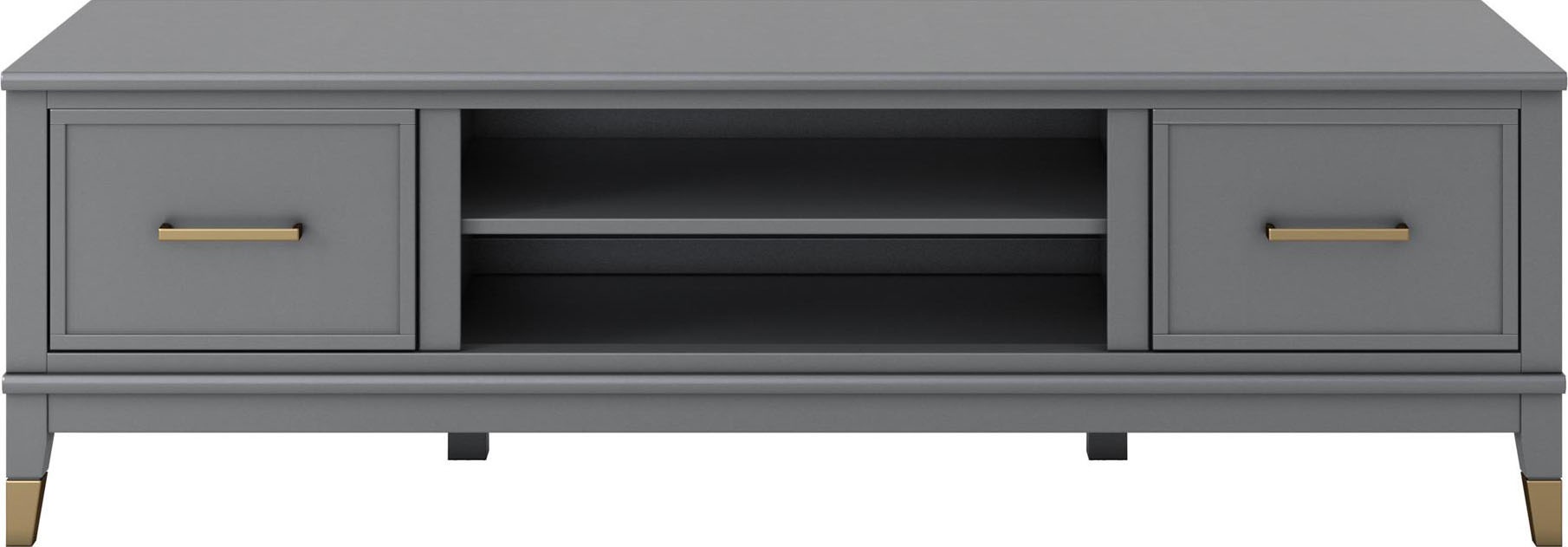 CosmoLiving by Cosmopolitan Lowboard »Westerleigh« Kommode mit 3 x Kabeldurchführungen, MDF, Breite 152 cm