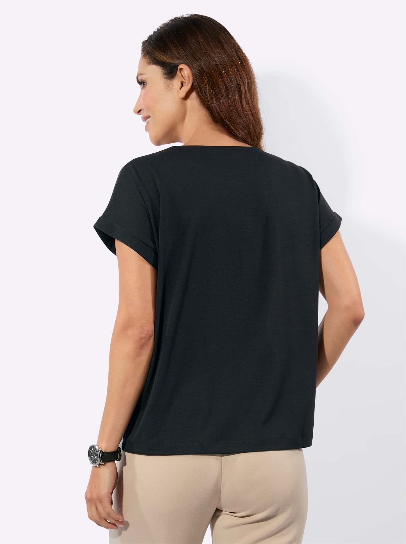 Inspirationen Kurzarmshirt »Druck-Shirt« 1 tlg.