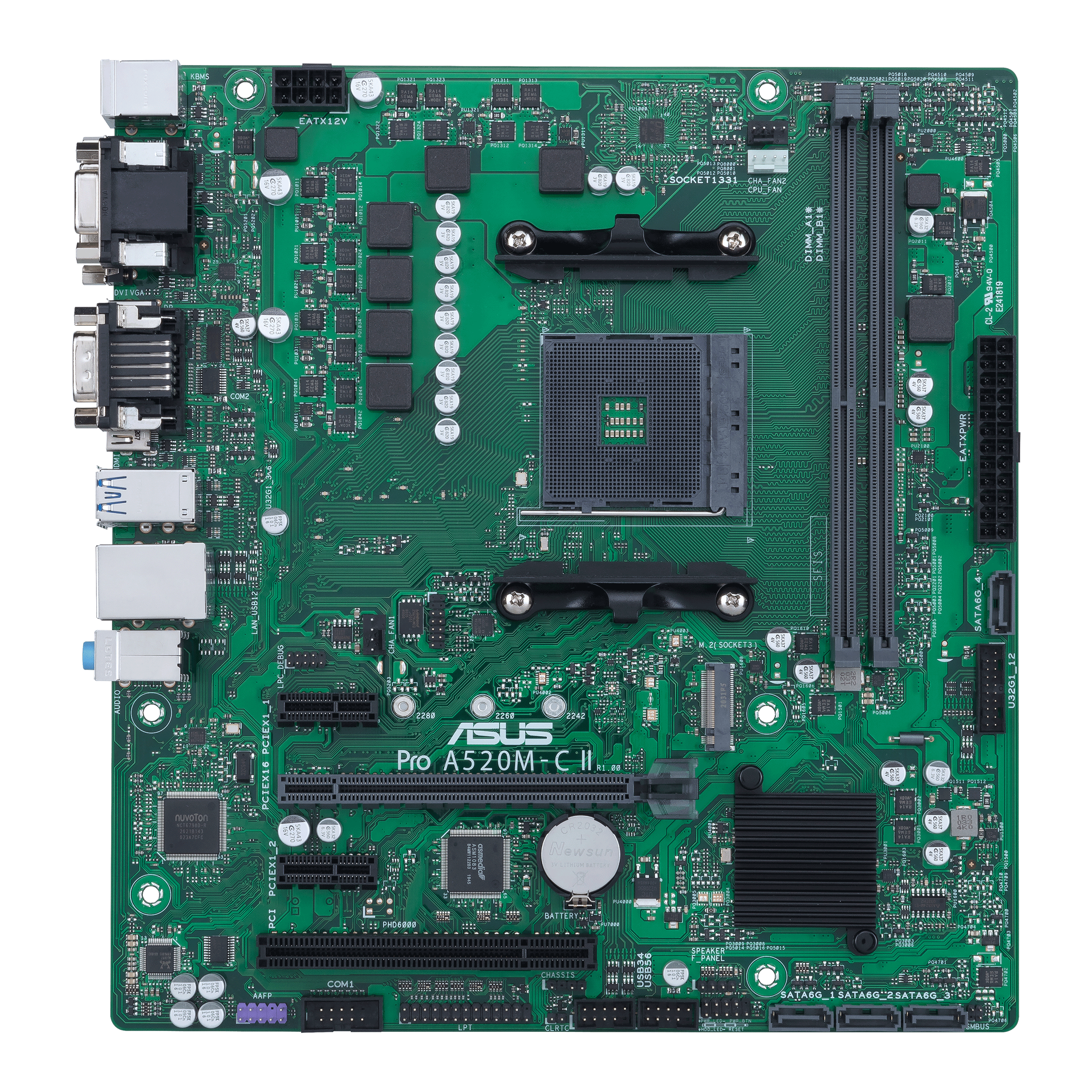 Asus Mainboard »PRO A520M-C II/CSM«