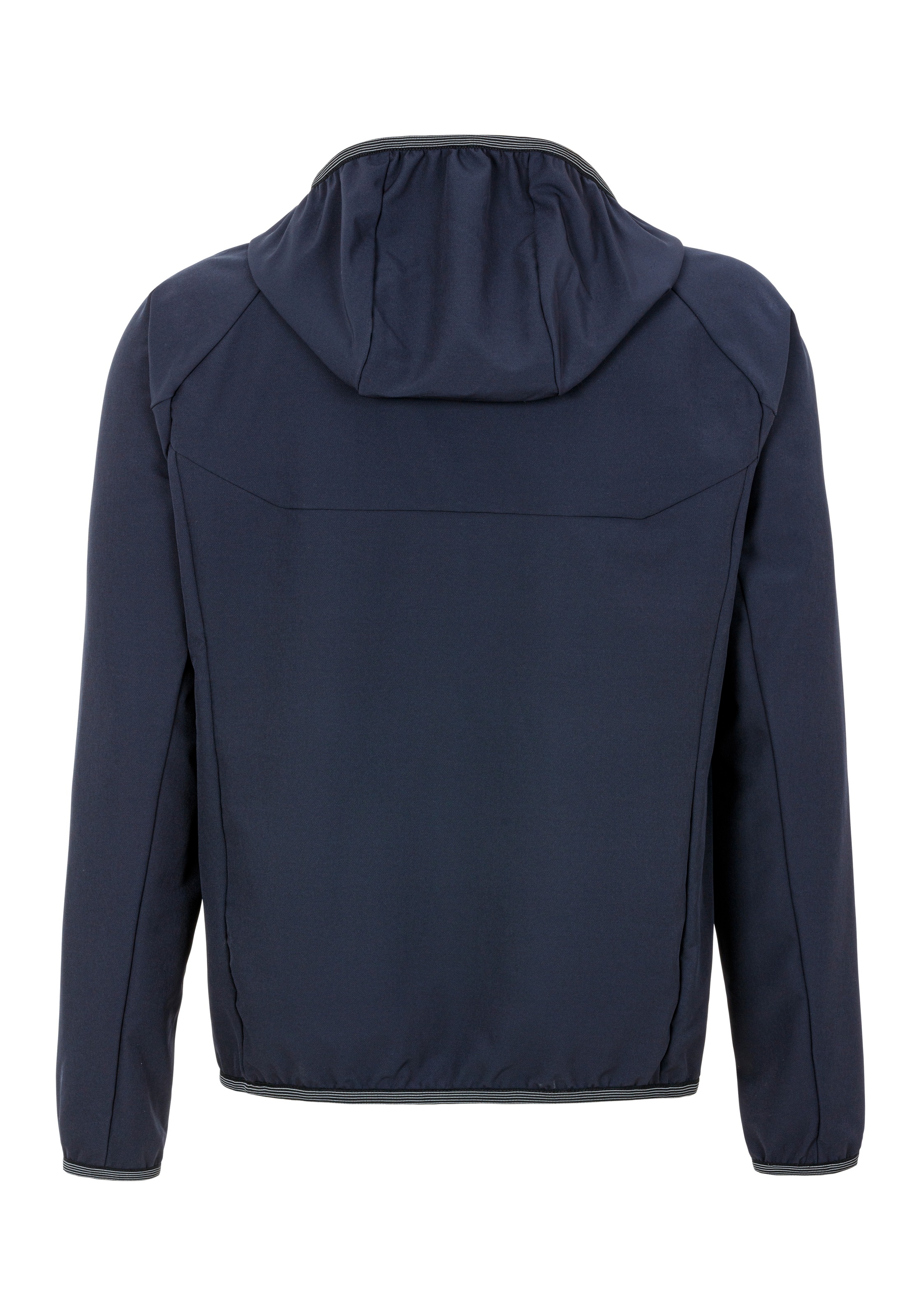 BOSS GREEN Funktionsjacke »L_Commuter«, mit Kapuze, mit gummiertem Markenlabel
