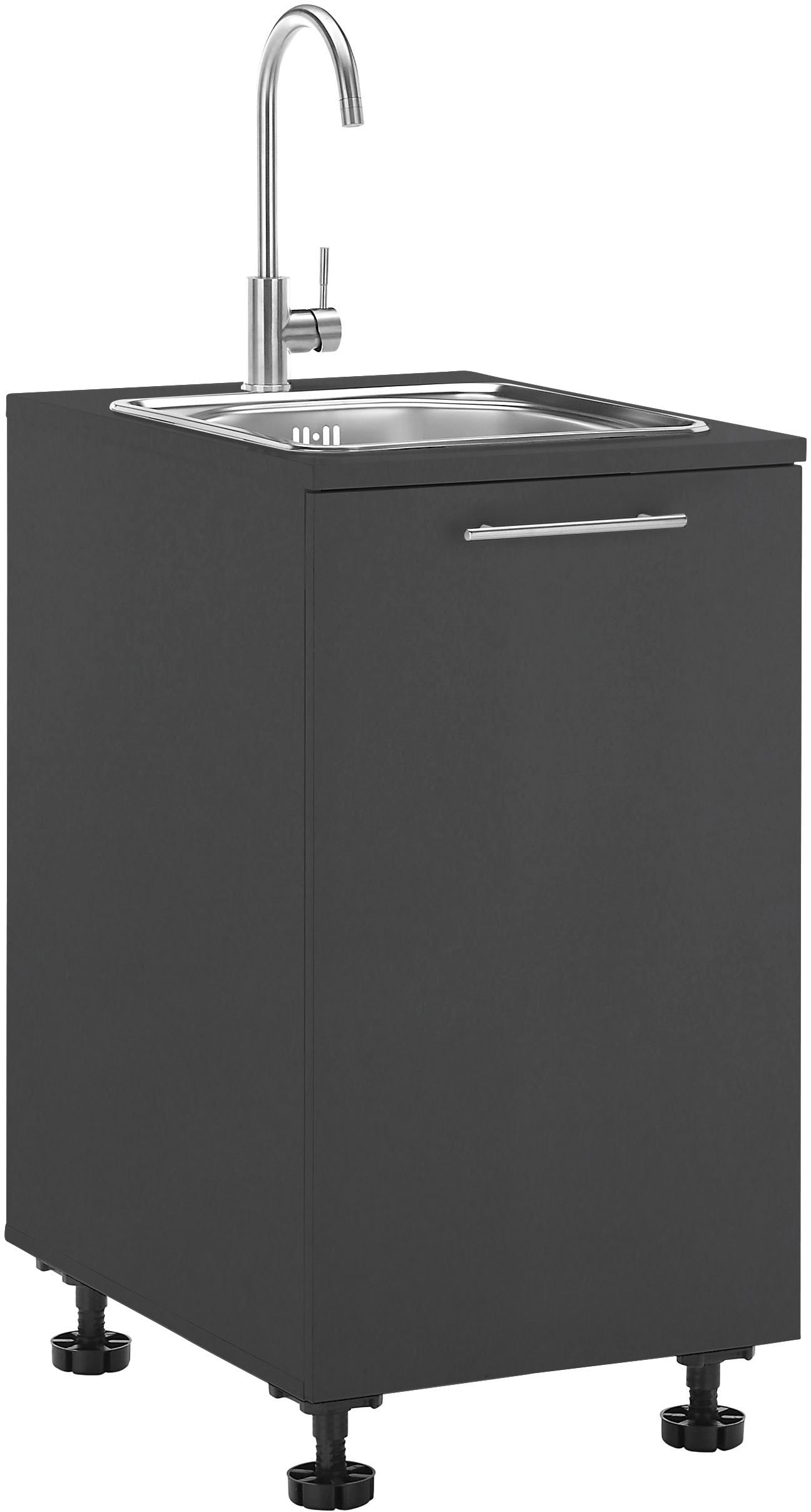 Laundreezy Mehrzweckschrank-Set »Laundreezy, Spülenschrank BxHxT 50x92x68 cm« 1 Stk. tlg.