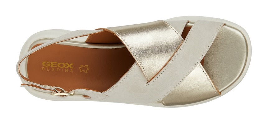 Geox Sandale »D SPHERICA EC5 C«, Sommerschuh, Sandalette, Riemchensandale, mit Schnallenverschluss