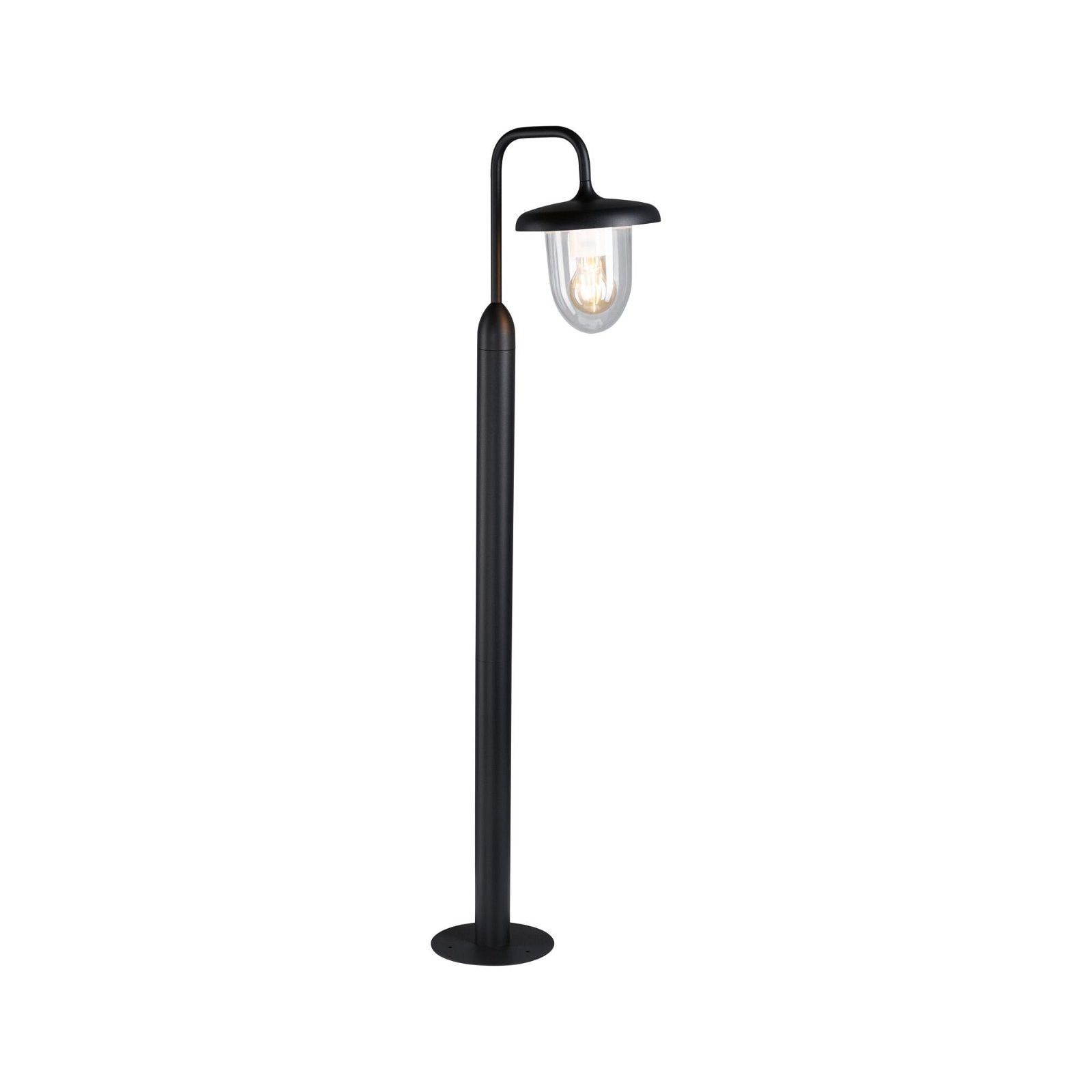 Paulmann LED Pollerleuchte »Vintario IP44 rund 1.135mm max. 20W 230V Anthrazit E27 Aluminium«, 1 flammig, Leuchtmittel E27 | ohne Leuchtmittel, seewasserresistent