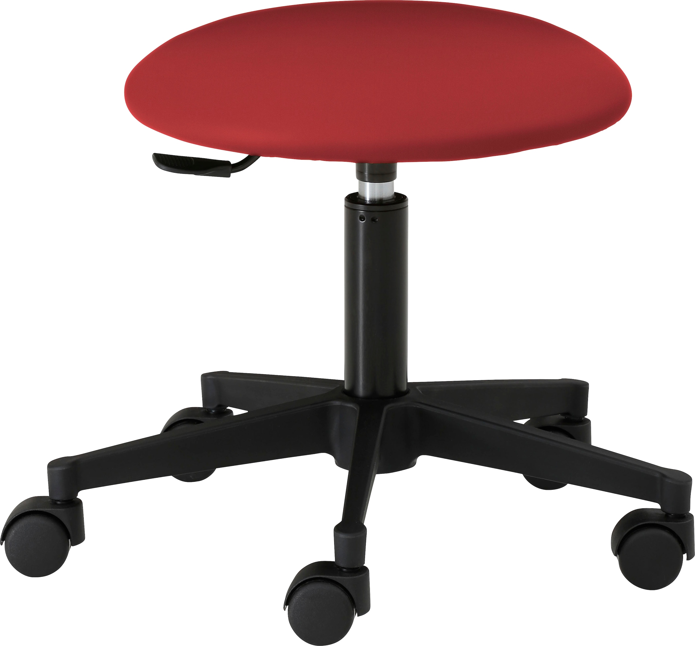 Mayer Sitzmöbel, Drehhocker »1350« 1 Stk. tlg. Drehhocker 1350, Rot, 100% post-consumer recyceltes Polyester, B/H/T: 50 cm x 41,5 cm x 50 cm, Rot