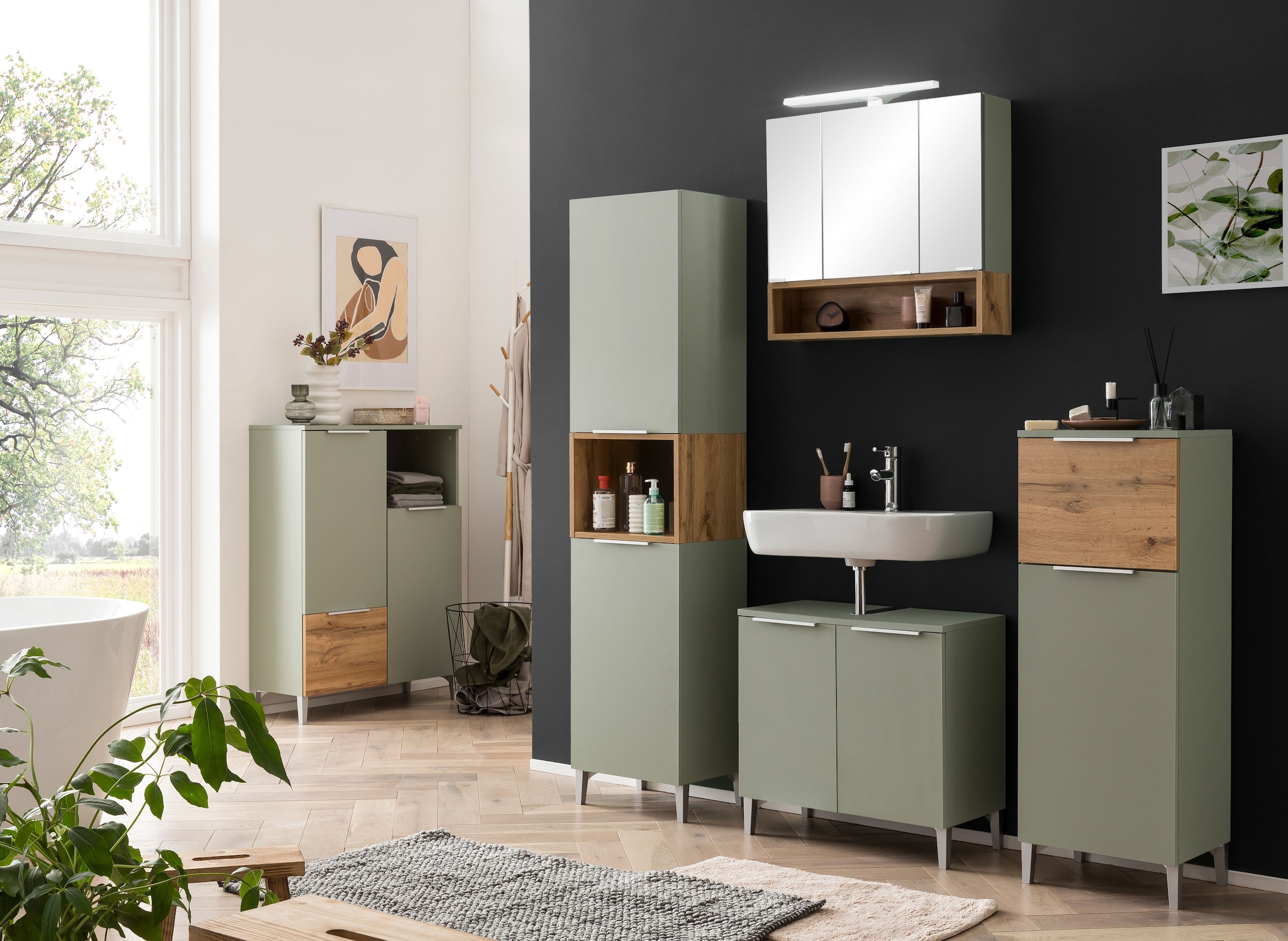 Schildmeyer Spiegelschrank »Smilla«