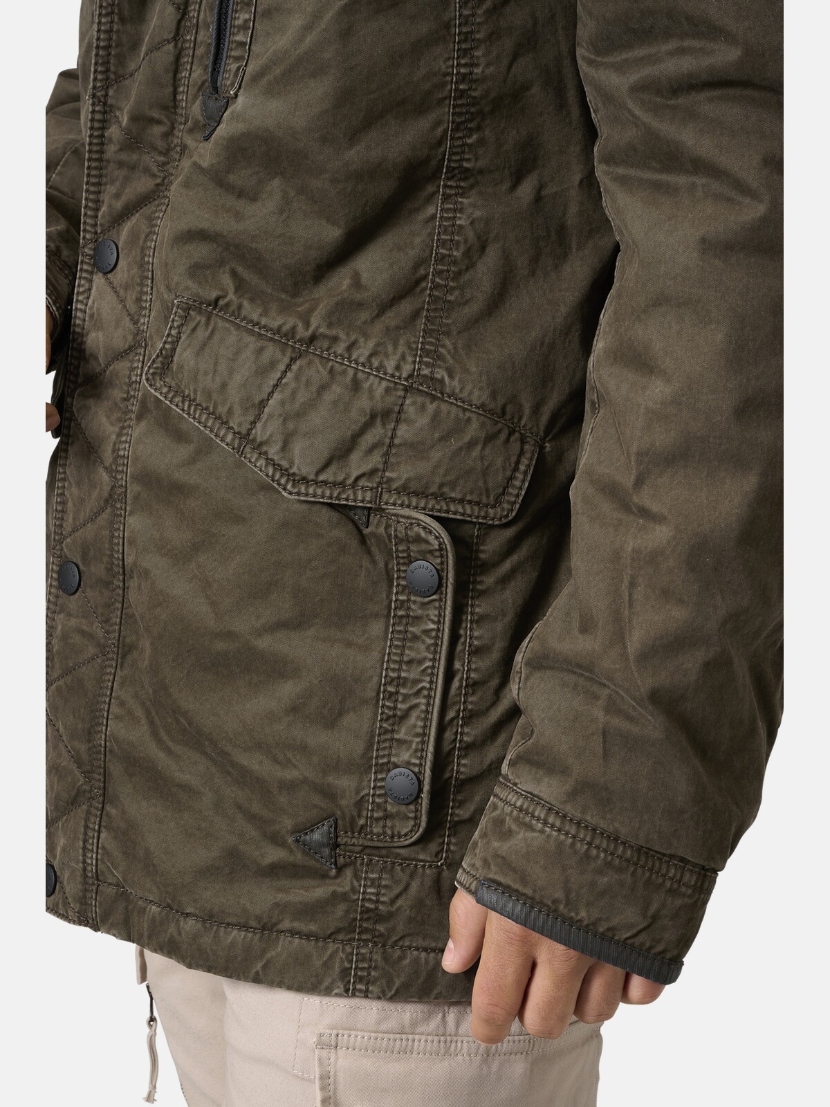 Babista Outdoorjacke »Jacke LUCIVESTO«, (1 St.), im Used-Look