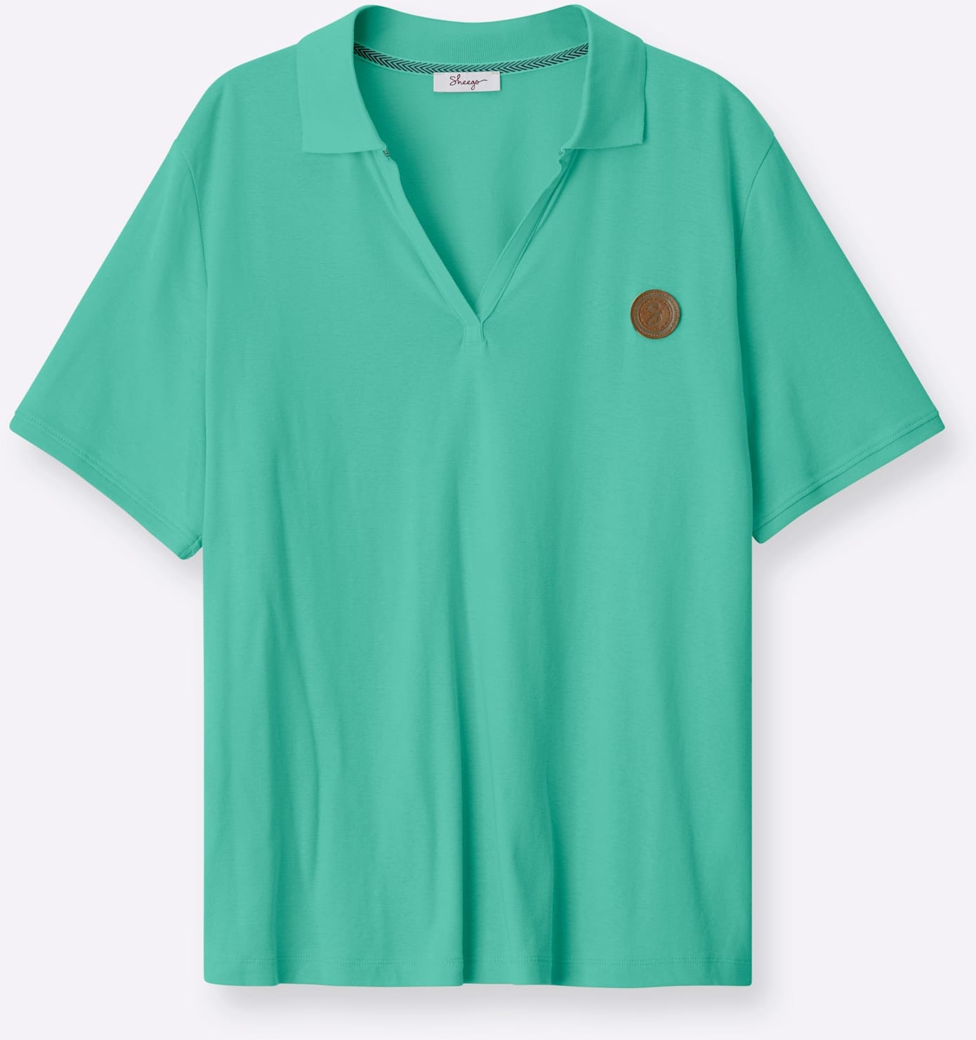 Sheego Poloshirt »Poloshirt« 1
