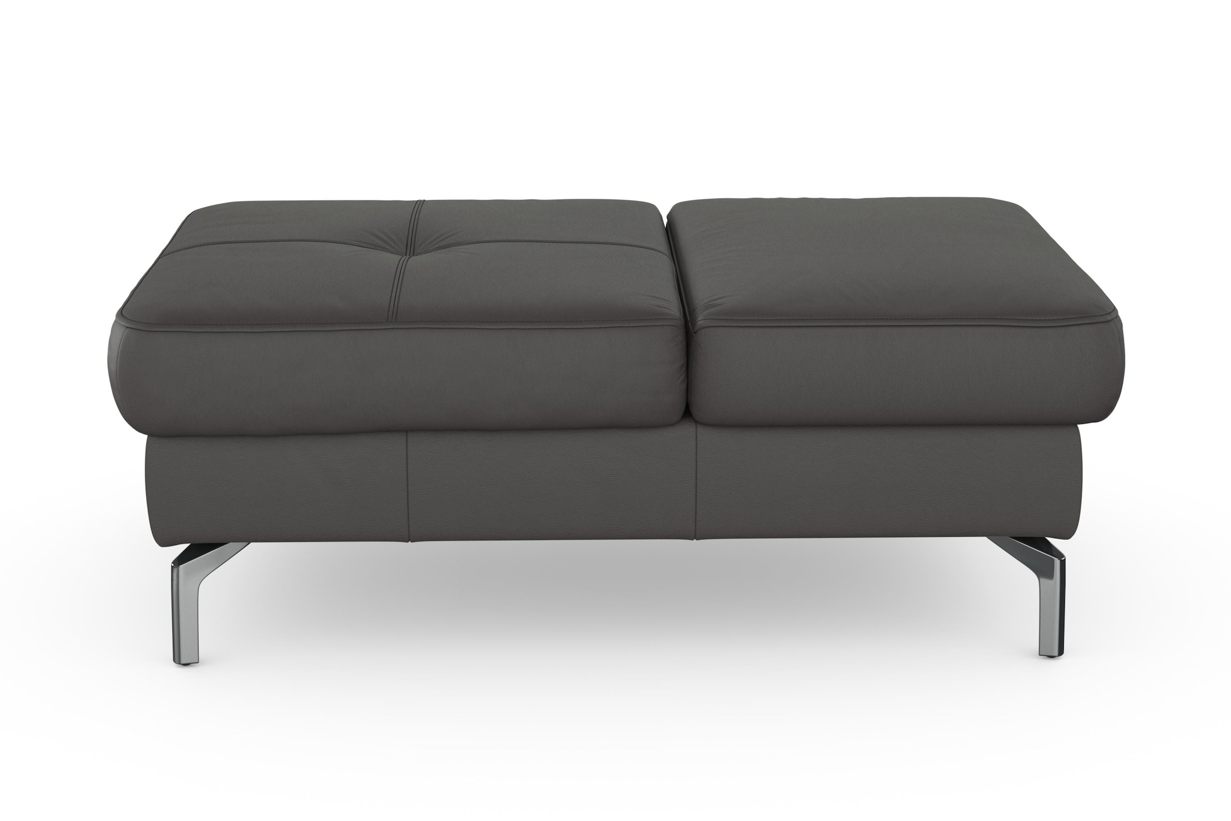 sit&more Hocker »Bendigo«, mit Klappfunktion, Bodenfreiheit 15 cm, wahlweise in 2 Fußfarben