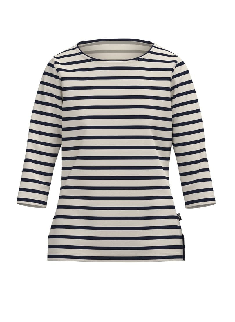 Trigema T-Shirt »TRIGEMA 3/4 Arm T Shirt mit Ringelmuster "Sail"« 1