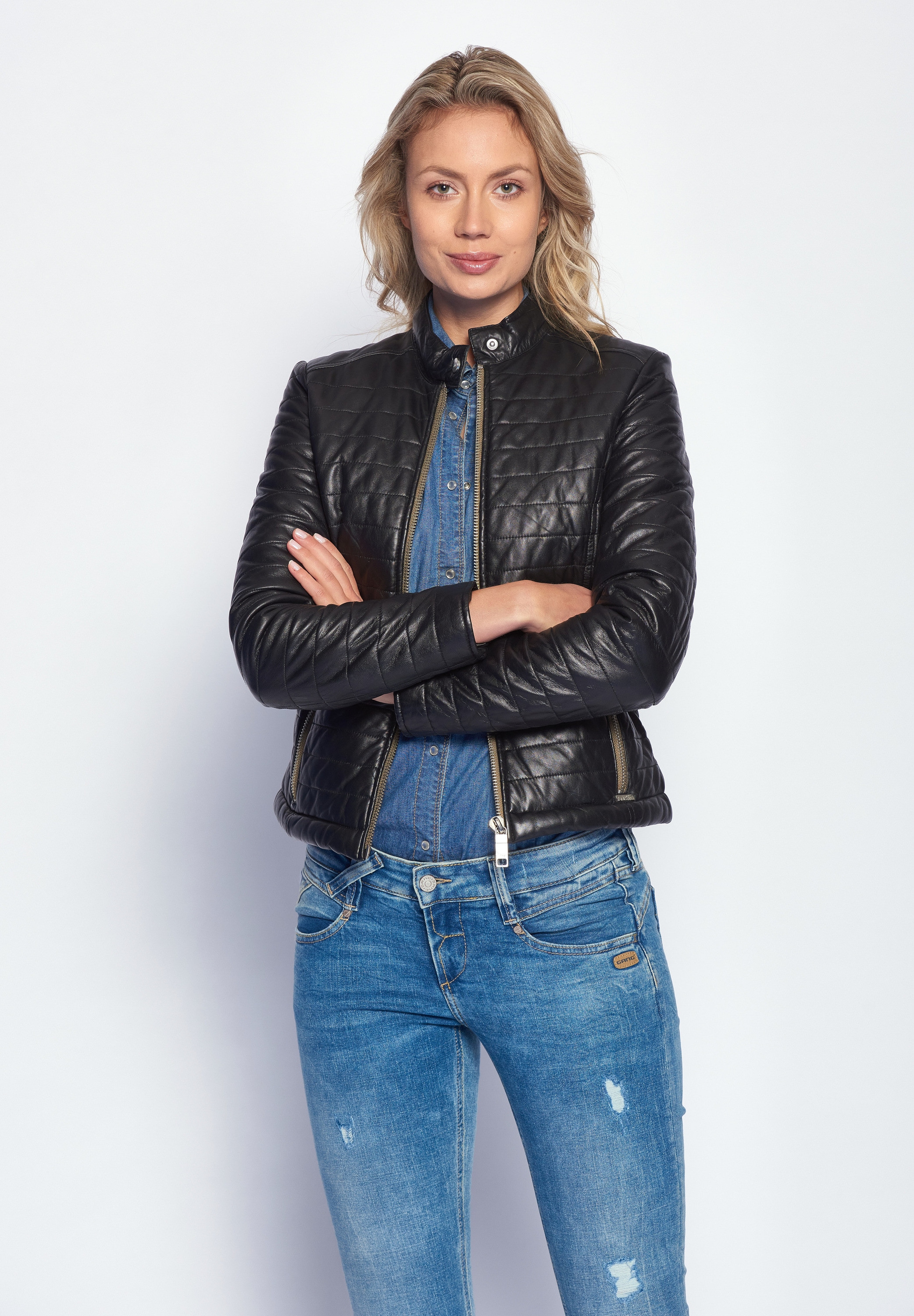 Maze Lederjacke »Lederjacke Sota«