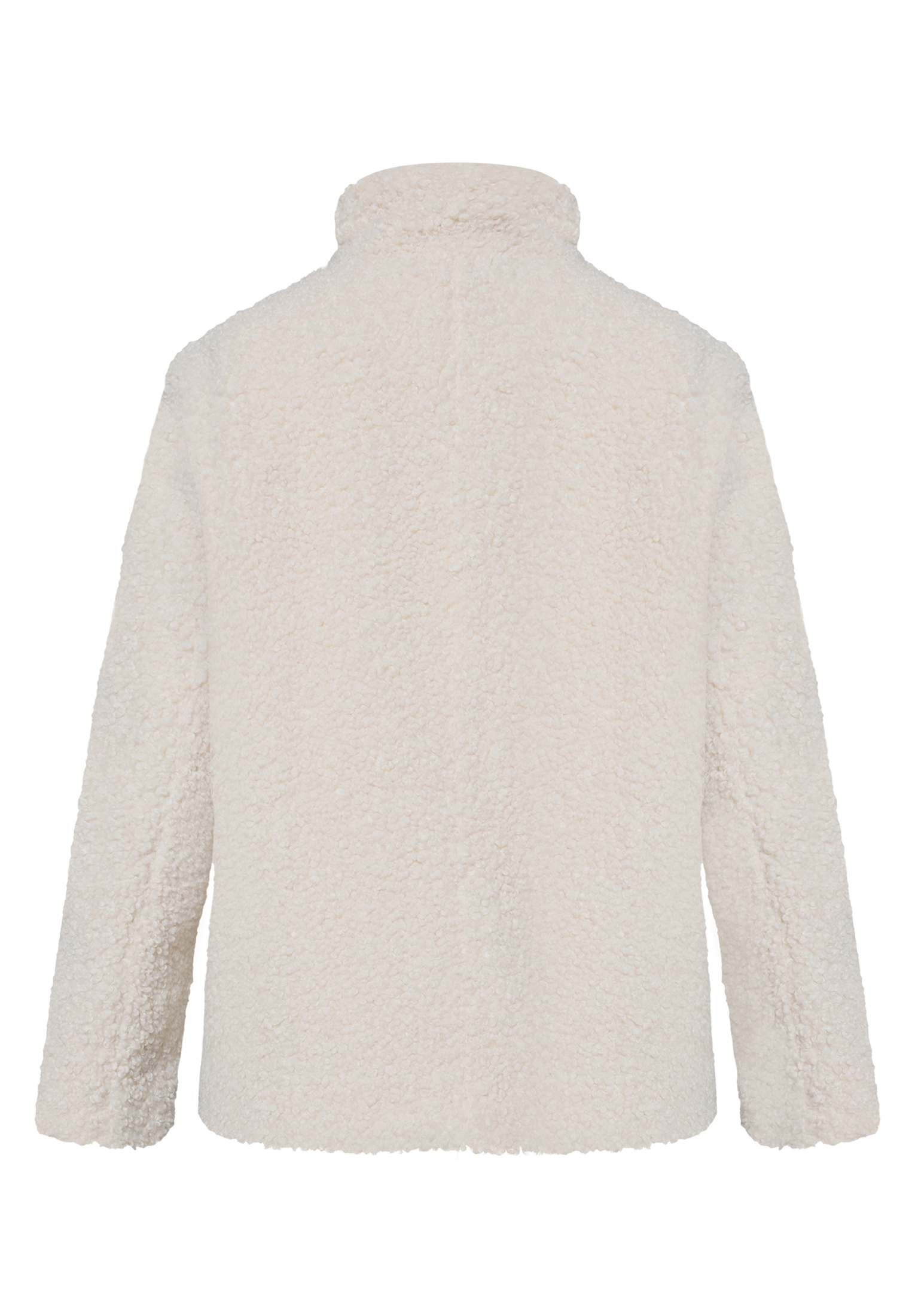 Betty&Co Plüschjacke »Plüschjacke mit Stehkragen«