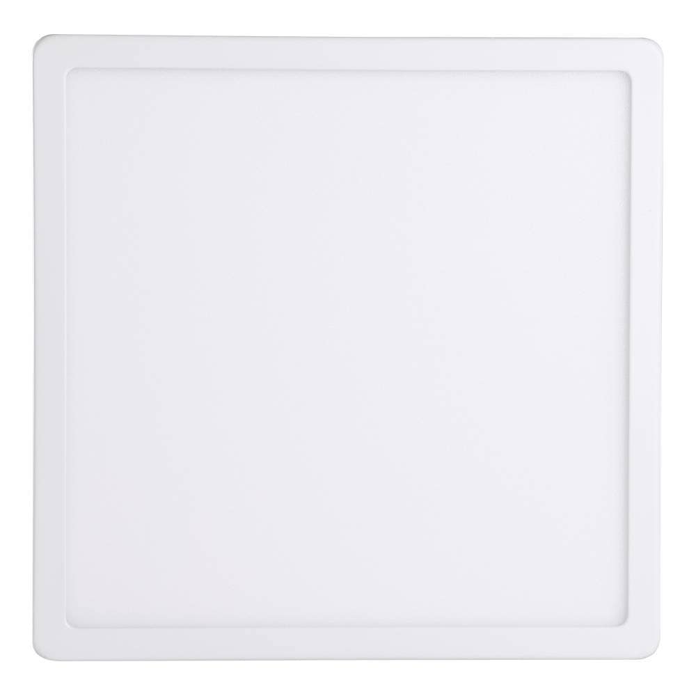 EGLO Deckenleuchte »FUEVA 5 Deckenlampe, IP44, geringe Aufbauhöhe, 20 Watt, Quadrat« LED-Modul 1 Stk. Neutralweiß Aufbauleuchte, Badezimmer, Bad-Deckenlampe, modern,  28,5x28,5x2,8cm