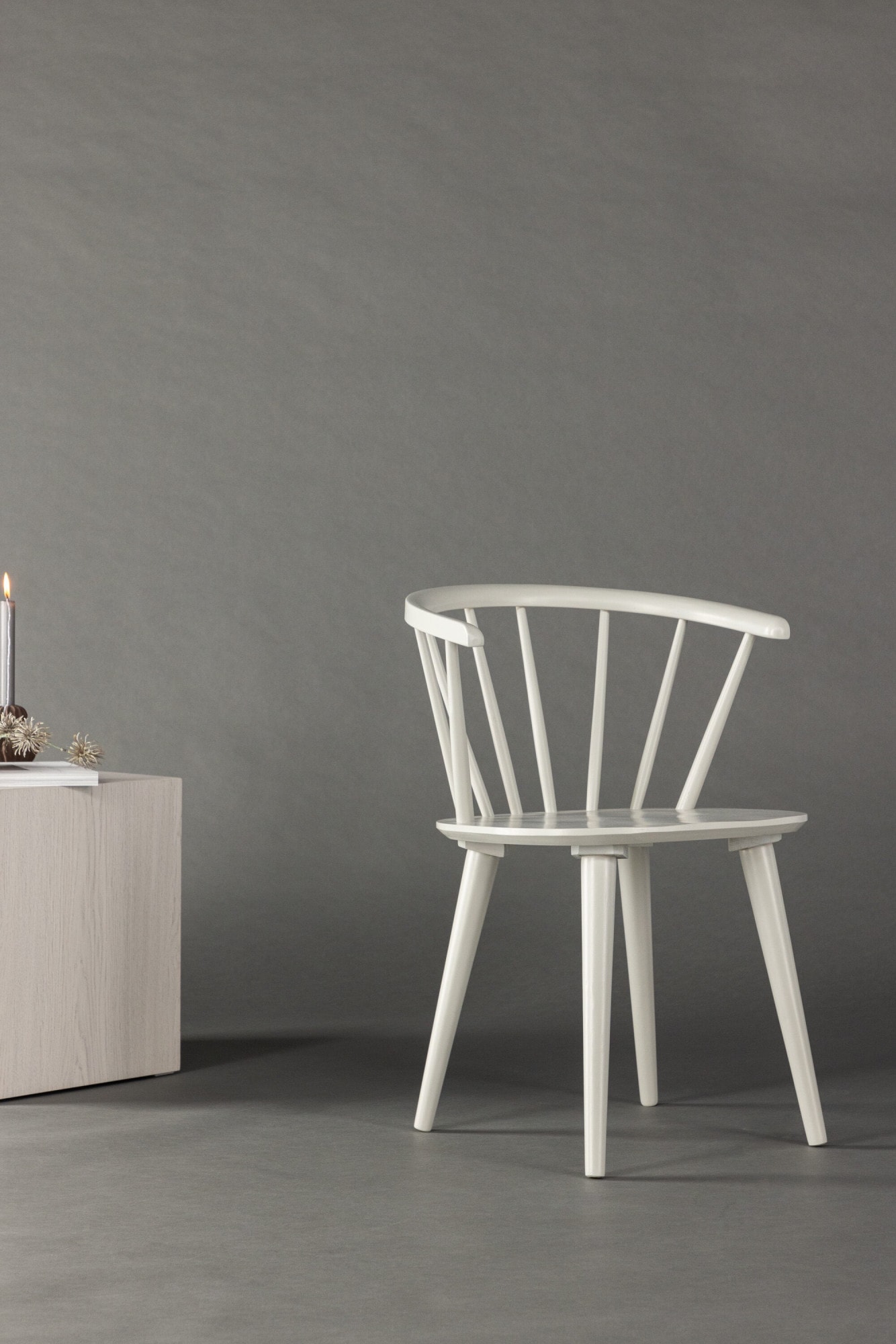Venture Home () 2 Stk.Holzstuhl, Massivholz, abgerundete Form, einladend, skandinavisch