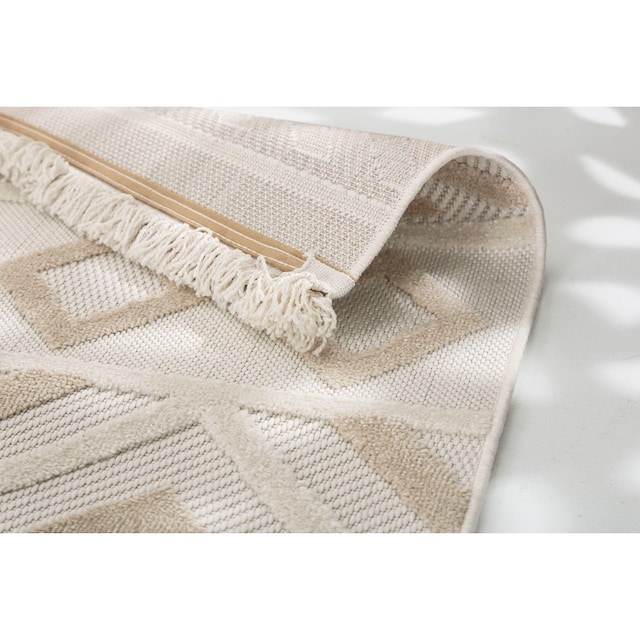SCHÖNER WOHNEN-Kollektion Teppich »Summer 6352«, rechteckig, In- und Outdoor  geeignet, Hoch Tief Struktur, Robuster Teppich online kaufen
