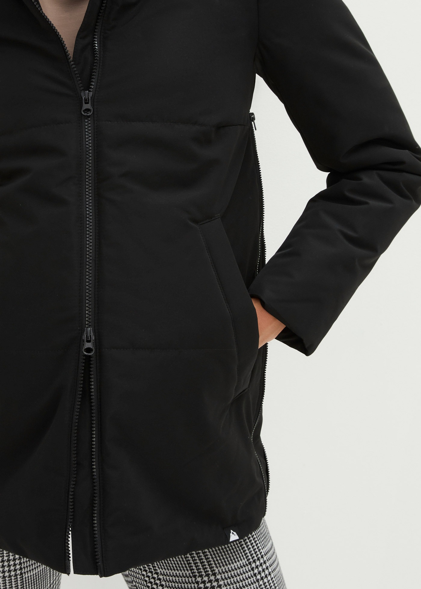 bonprix Umstandsjacke mit Kapuze 3-in-1 Funktion, regen- und windabweisendes Material