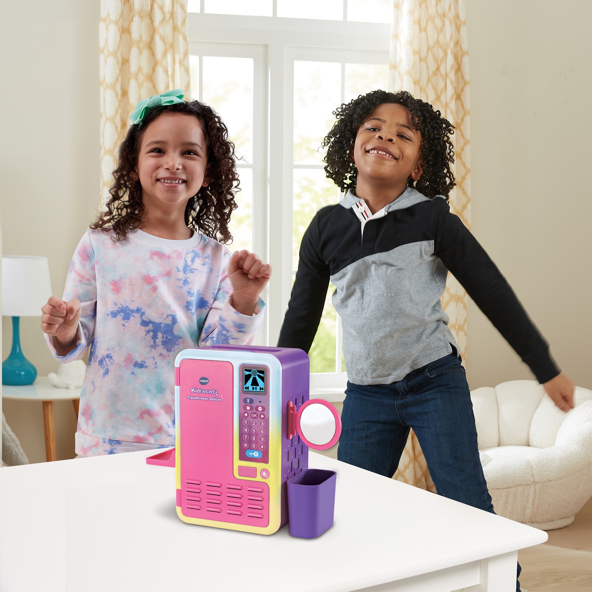 Vtech® Elektronisches Tagebuch »KidiSecrets Traumtresor Deluxe« mit leuchtendem Rahmen