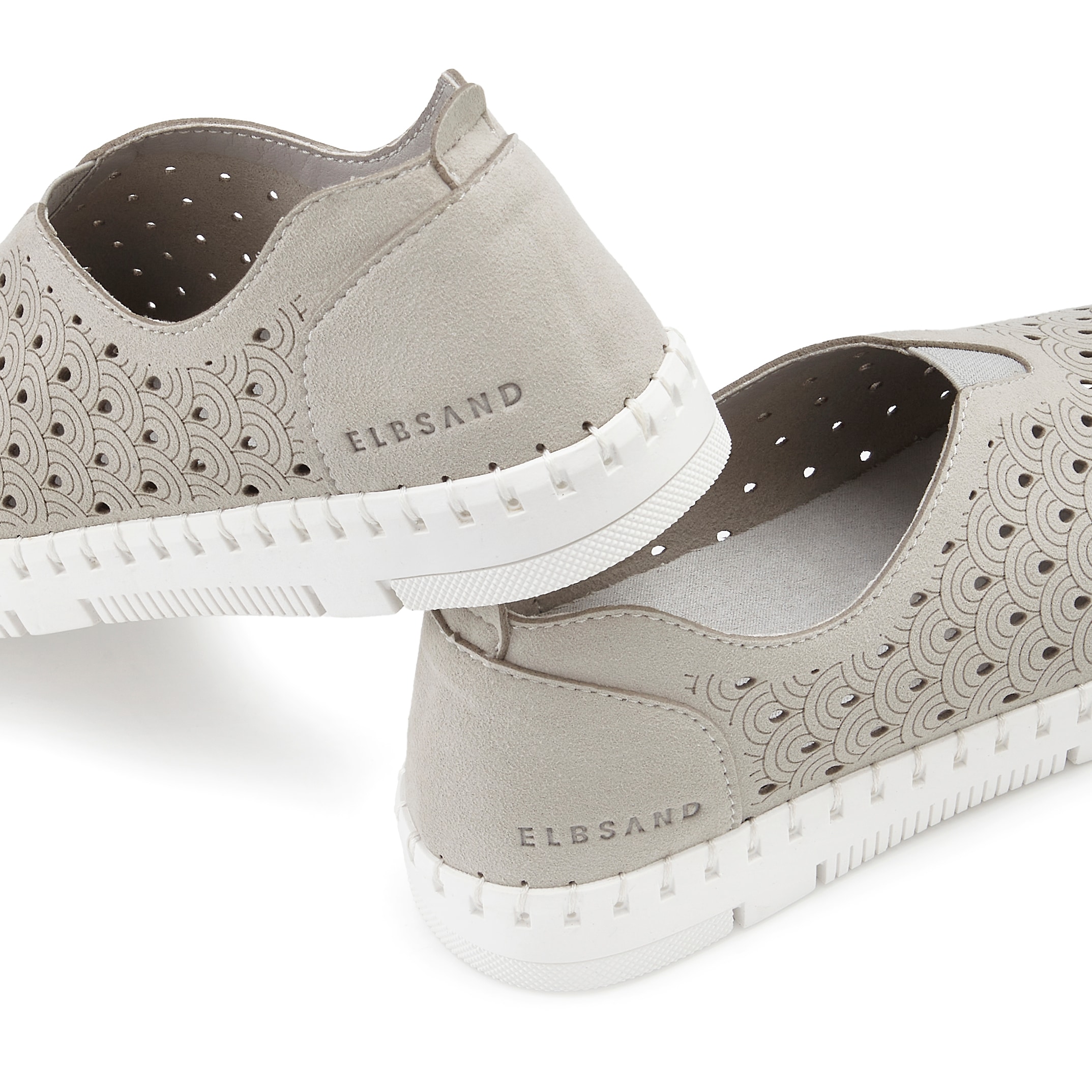 Elbsand Slipper »Halbschuh, Sneaker, Freizeitschuh, Slip-On-Sneaker,«  NEU mit softer Sohle und modischen Cut-Outs VEGAN