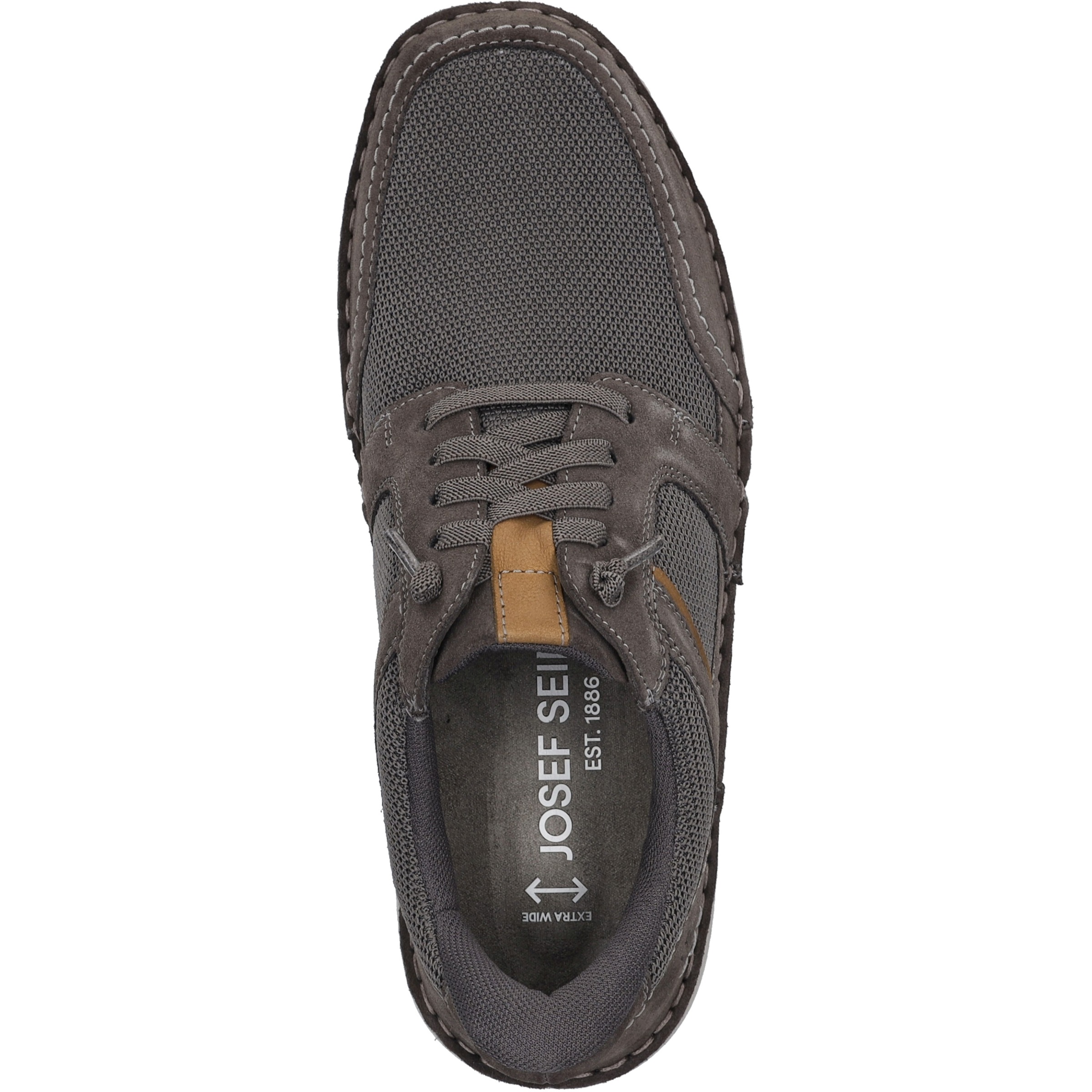 Josef Seibel Schnürschuh »New Anvers 24, asphalt-kombi«