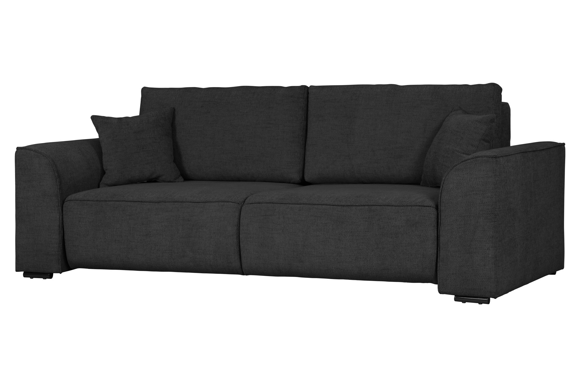 INOSIGN 3-Sitzer Beatrice Schlafsofa, wahlweise auch mit Bettfunktion und Bettkasten, incl. 2 Zierkissen