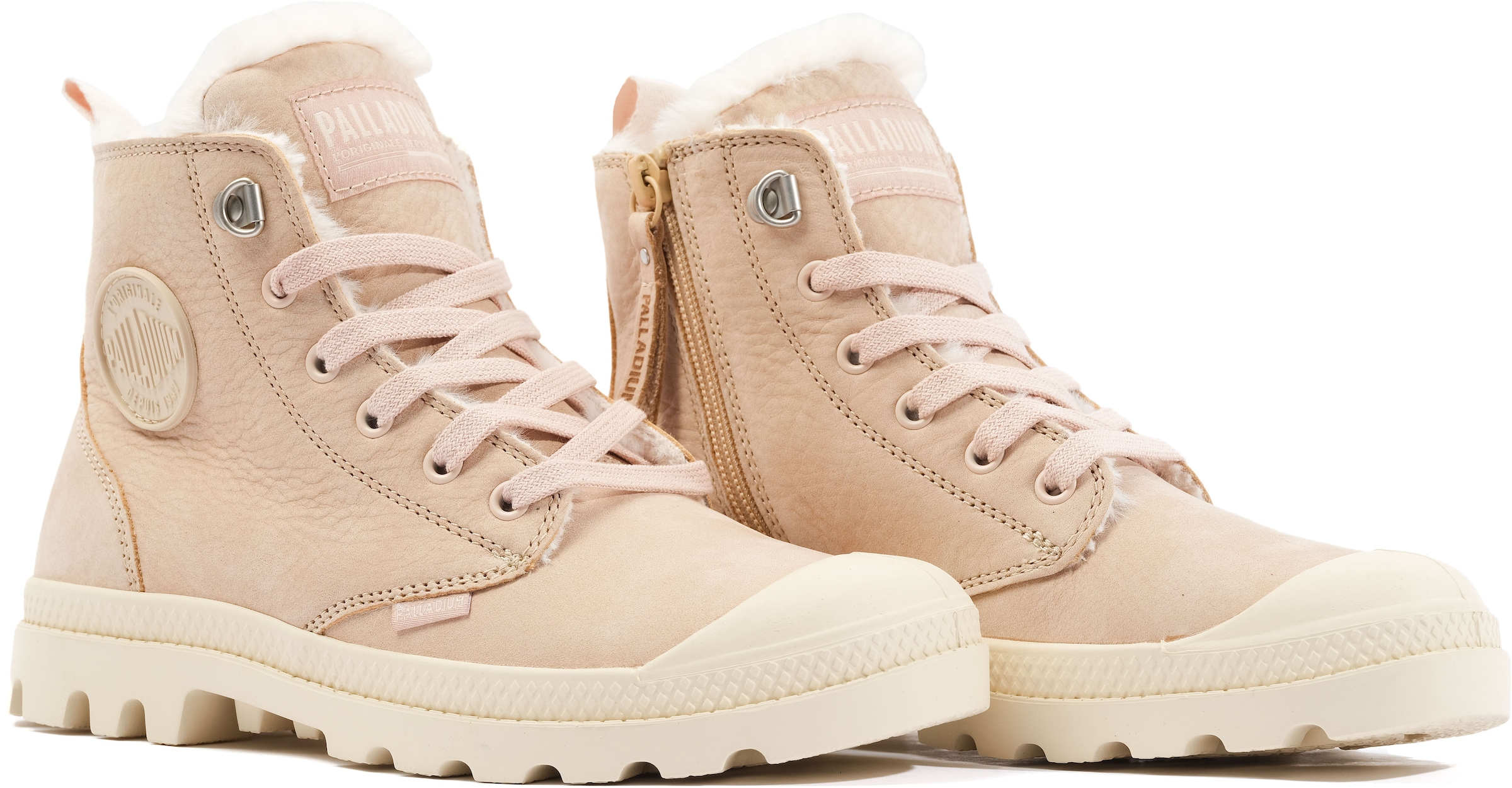 Palladium Schnürboots »PAMPA HI ZIP WL«, gefüttert