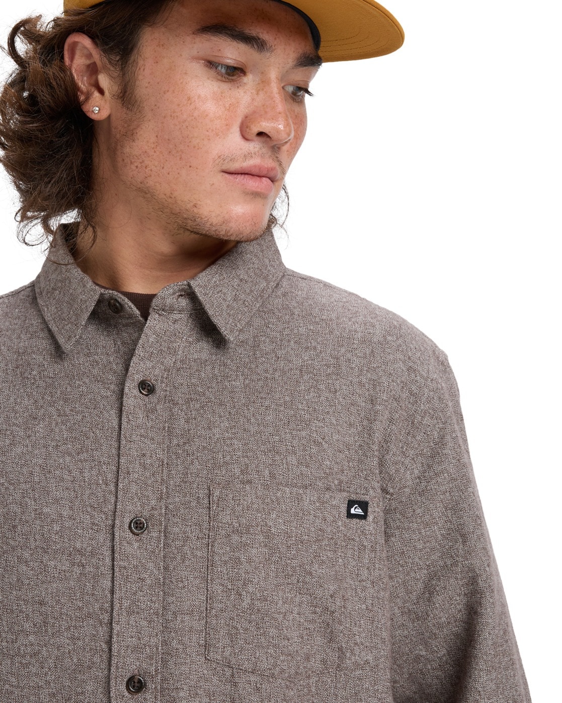 Quiksilver Langarmhemd »Motherfly Heather«