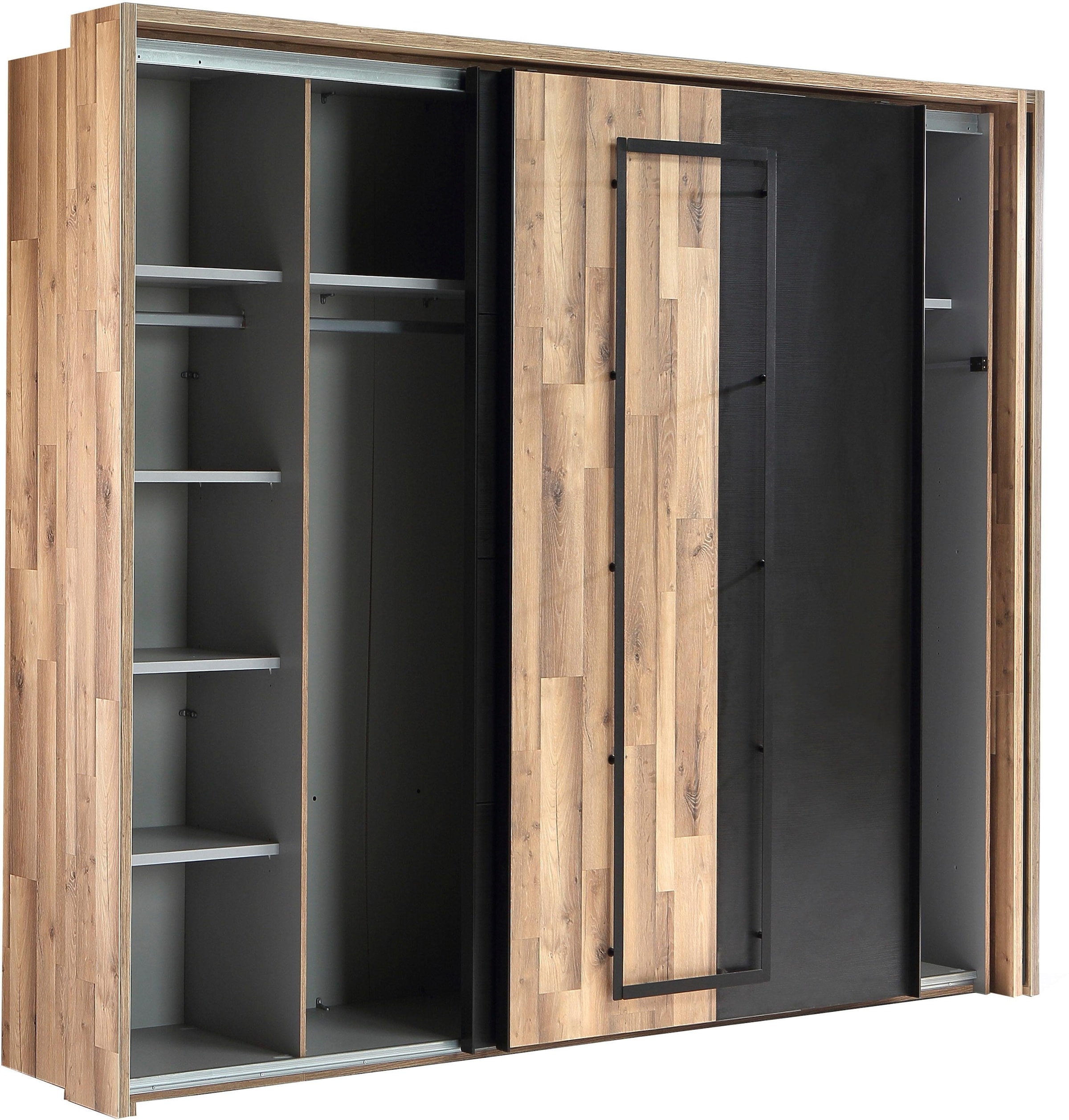 FORTE Schwebetürenschrank »Sirius Crown«, mit LED-Beleuchtung