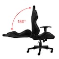 Hyrican Gaming-Stuhl »"Striker Copilot" schwarz, Kunstleder, 2D-Armlehnen, ergonomischer Gamingstuhl, Bürostuhl, Schreibtischstuhl, geeignet für Jugendliche und Erwachsene«