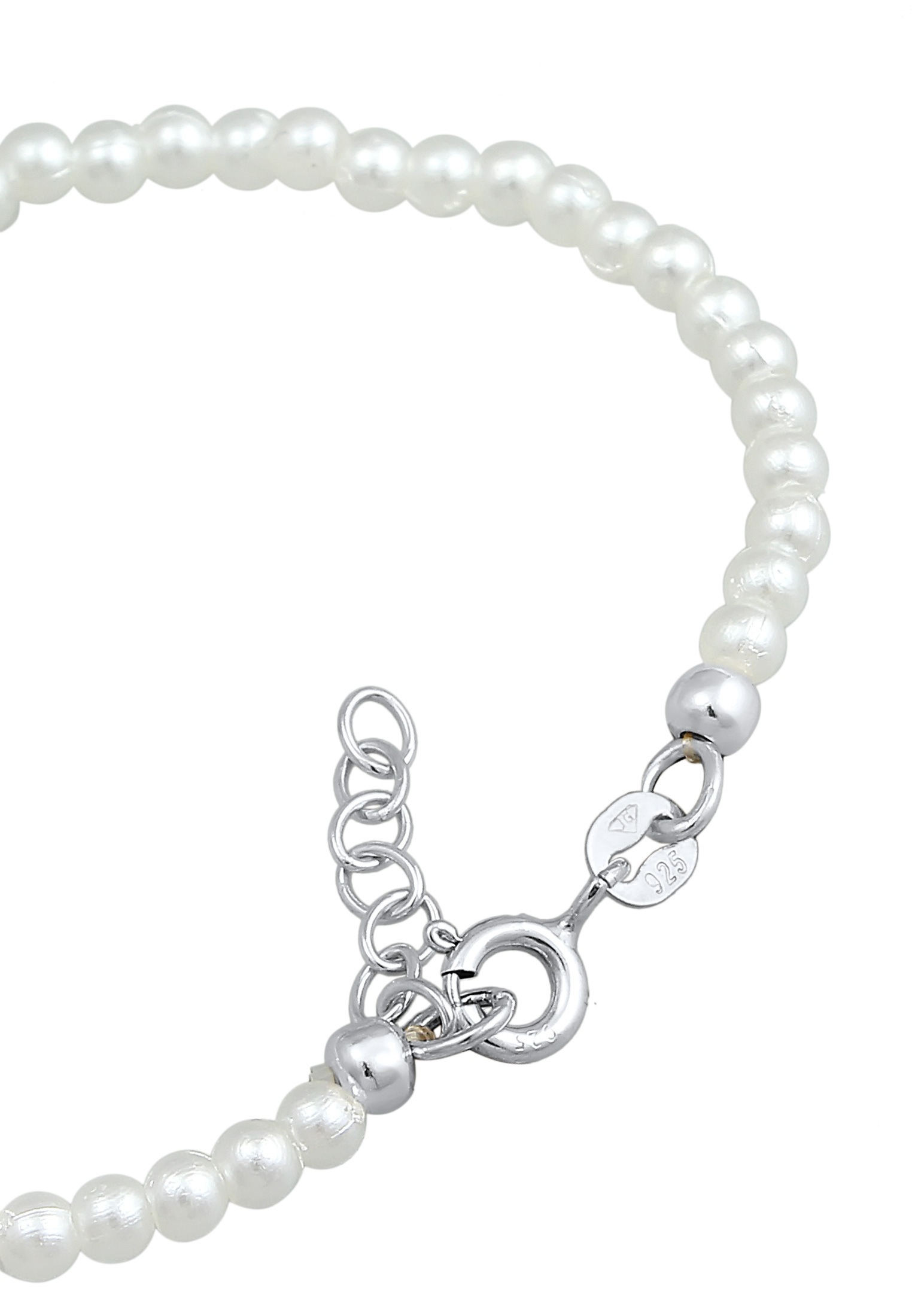 Elli Armkette »Armband Perlenarmband Kinder 925 Silber«