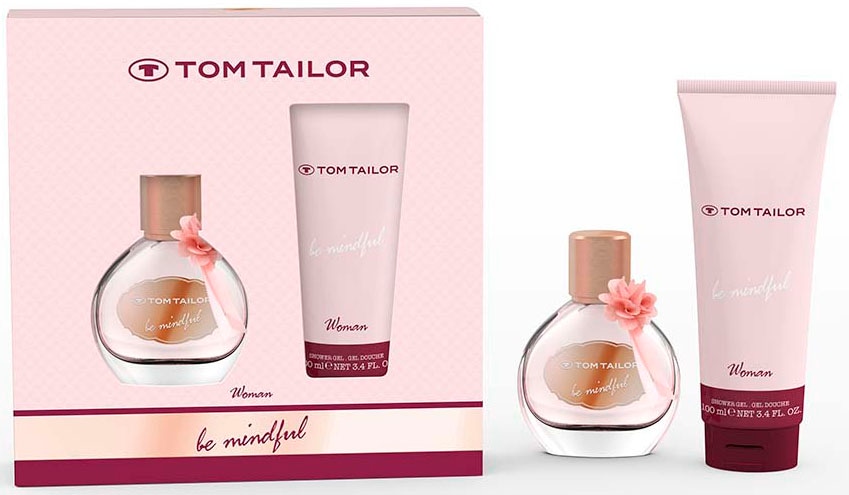 TOM TAILOR Duft-Set »Be mindful Woman«, (Set, 2 tlg., Eau de Toilette +  Duschgel) online kaufen