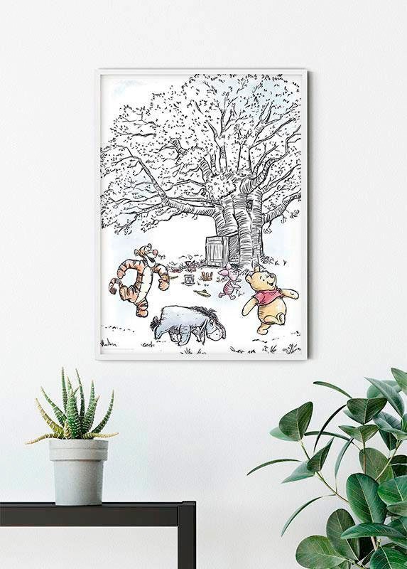 (1 XXL kaufen | 3 »Winnie Pooh Playground«, Poster Komar St.), mit Garantie Jahren Kinderzimmer, Disney, Schlafzimmer, Wohnzimmer online
