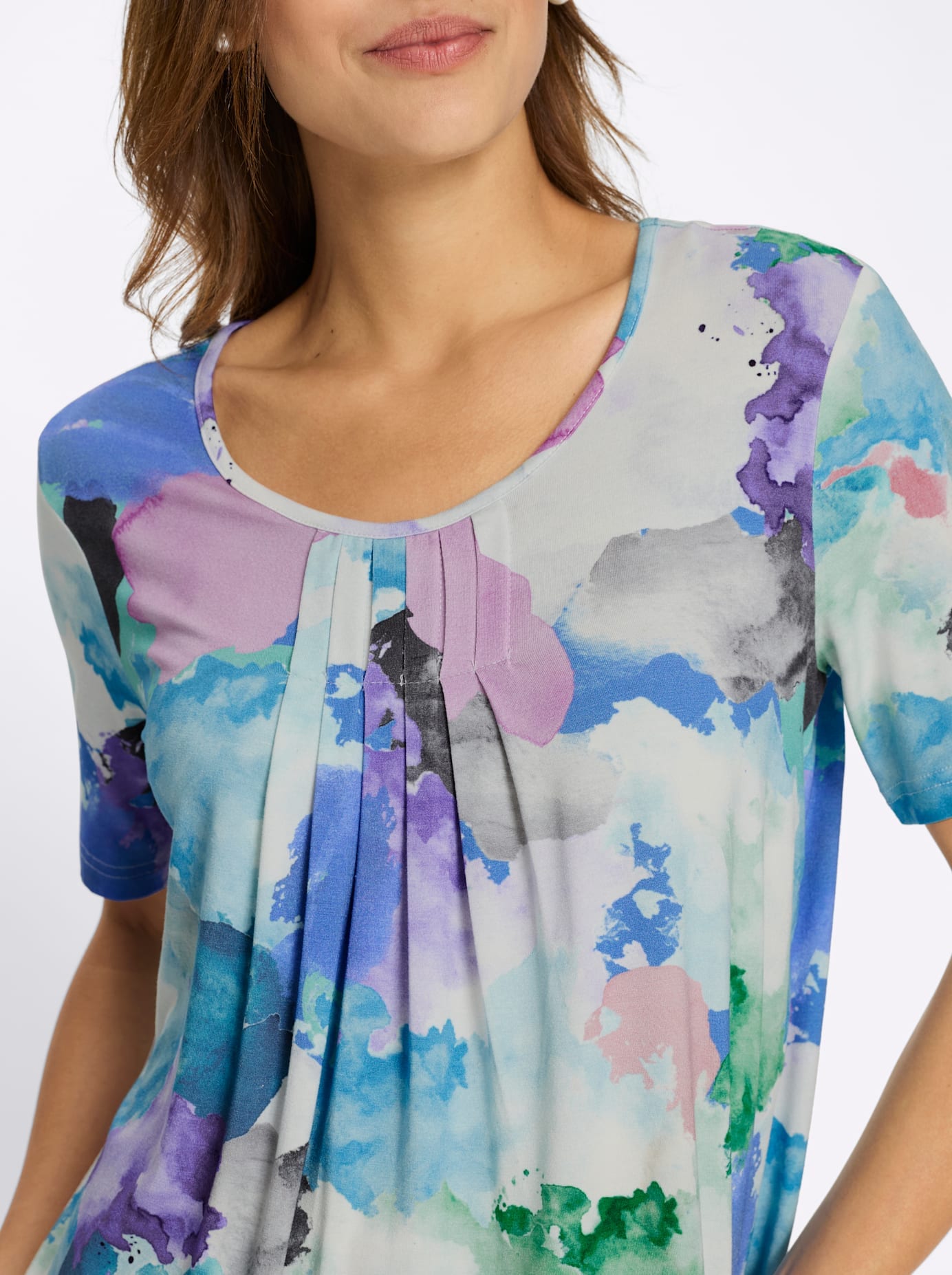 Lady Rundhalsshirt »Rundhals-Shirt« 1 tlg.