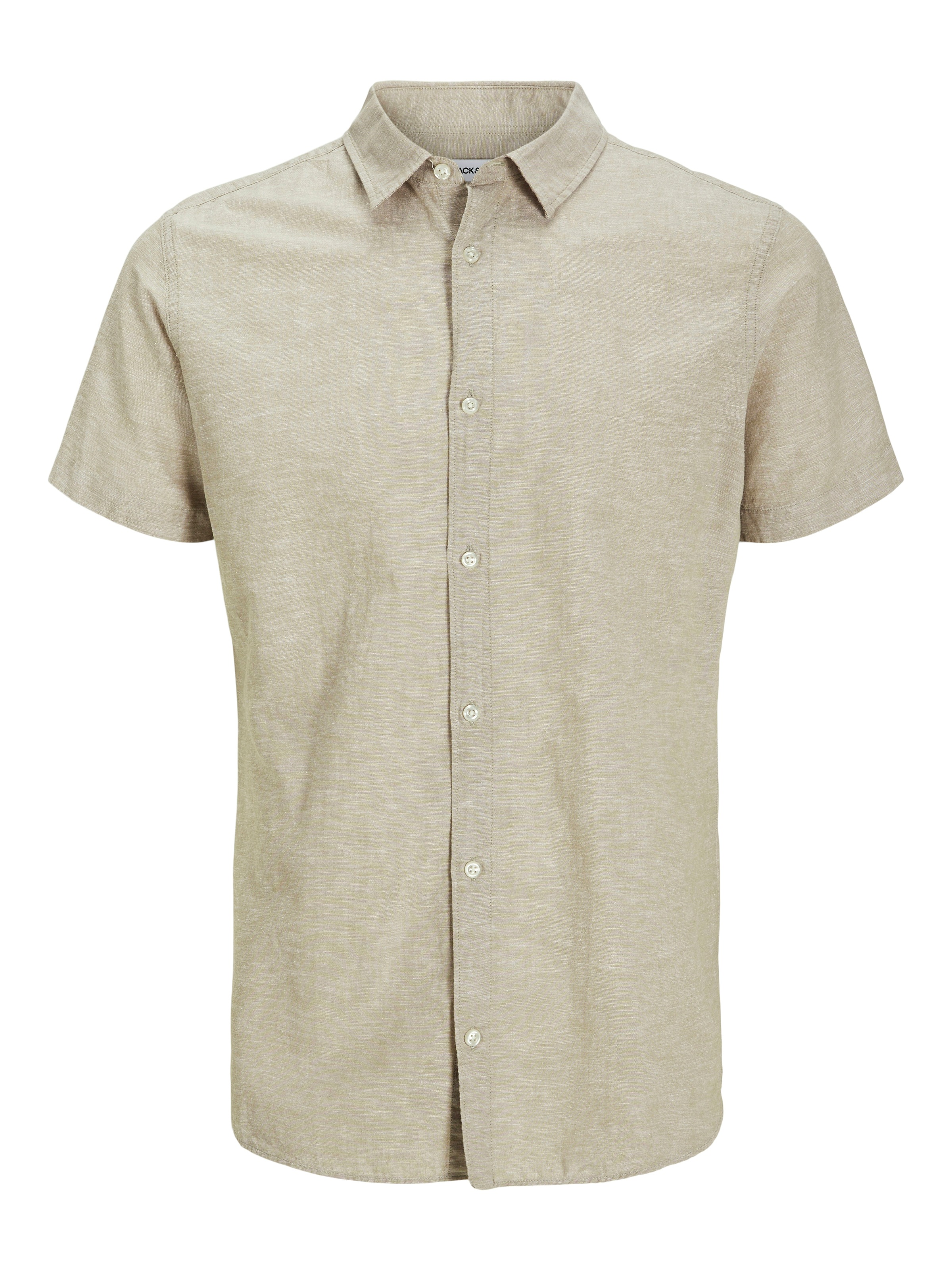 Jack & Jones PlusSize Kurzarmhemd »JJEBREEZE SHIRT SS SN PLS«, mit Hemdkragen