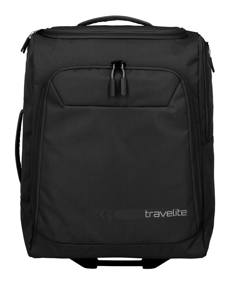 travelite Weichgepäck-Trolley »KICK OFF Reisetasche mit Rollen« 44 l 2 Rollen große Reise- und Freizeittasche – ideal als Reisegepäck