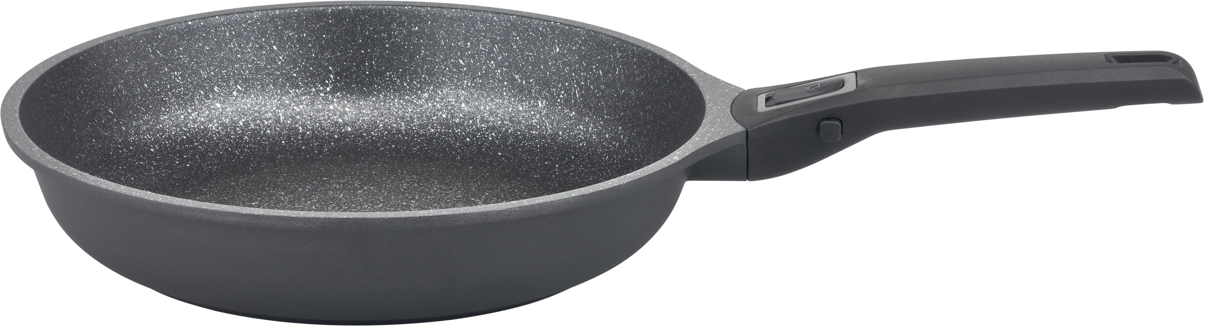 GSW Bratpfanne "Easy Click" Aluminiumguss 1 Stk. tlg. abnehmbarer Griff, Induktion