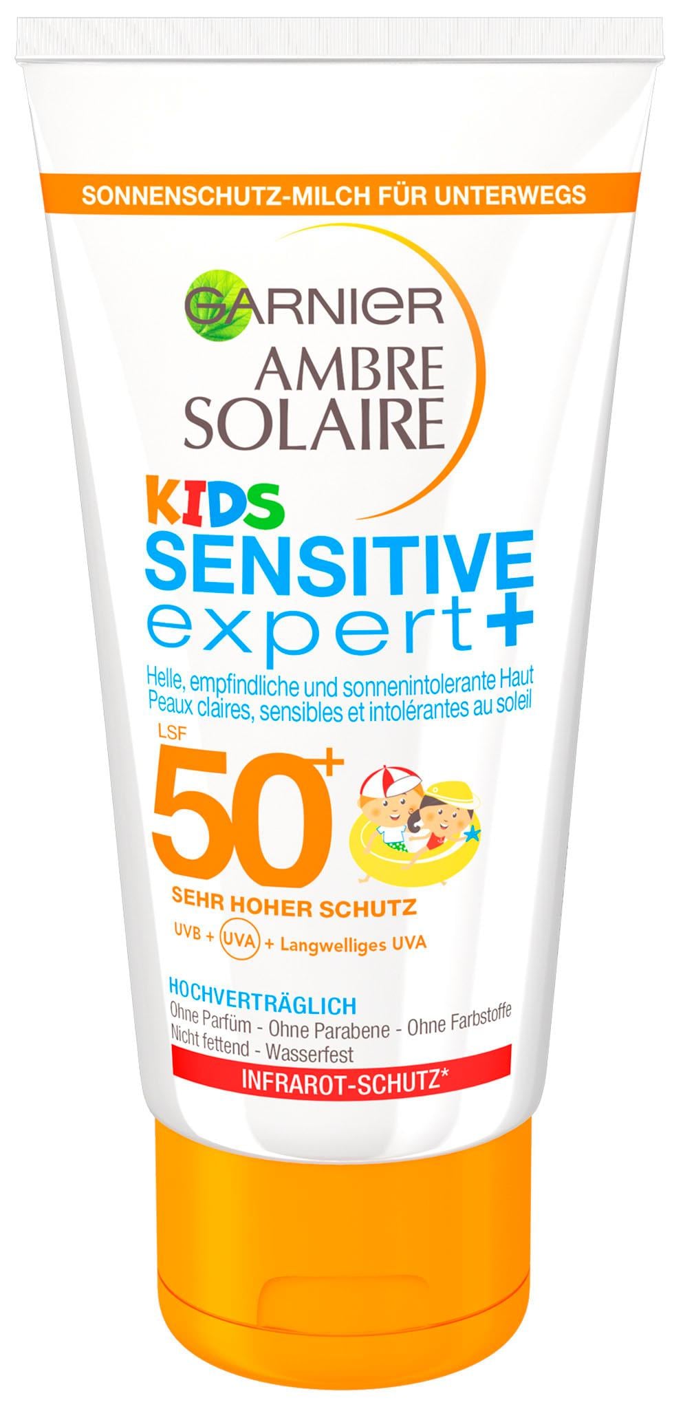 GARNIER Sonnenschutzmilch »Ambre Solaire Kids Sensitive LSF50+« bequem  bestellen