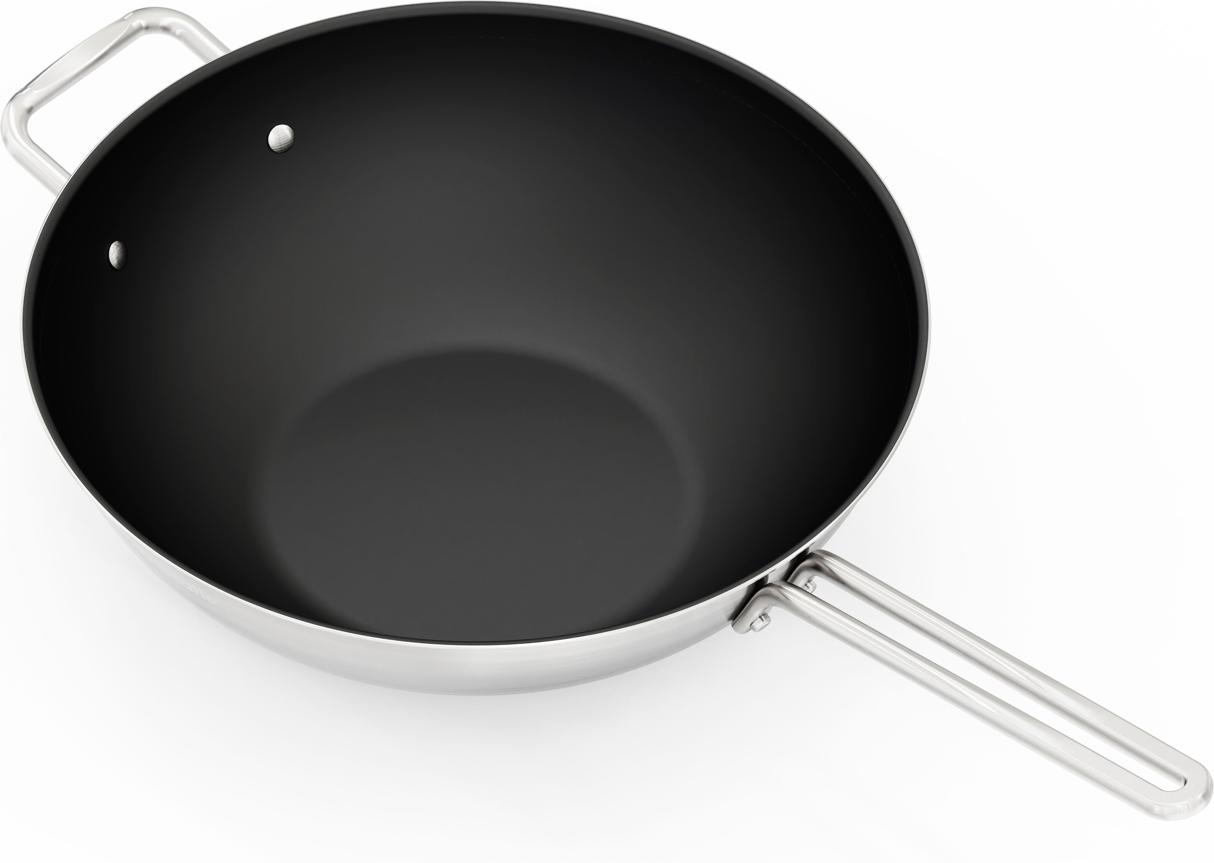 Hanseatic Wok »DAILY« Edelstahl 18/10 1 tlg. mit Antihaftbeschichtung, für alle Herdarten, Induktion