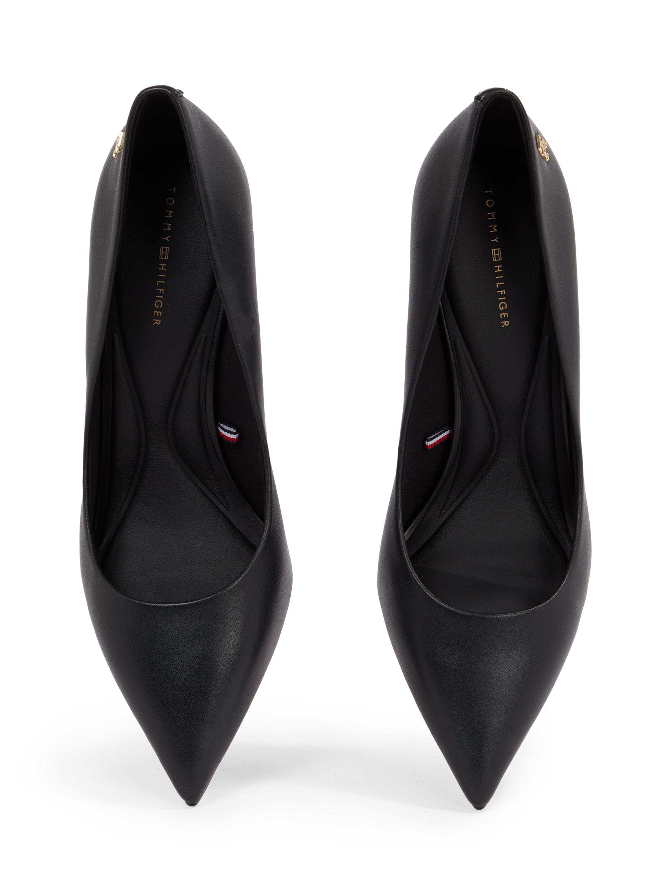 Tommy Hilfiger High-Heel-Pumps »ESSENTIAL POINTED PUMP«, Stilettoabsatz, Abendschuh, Partyschuh in schmaler Form