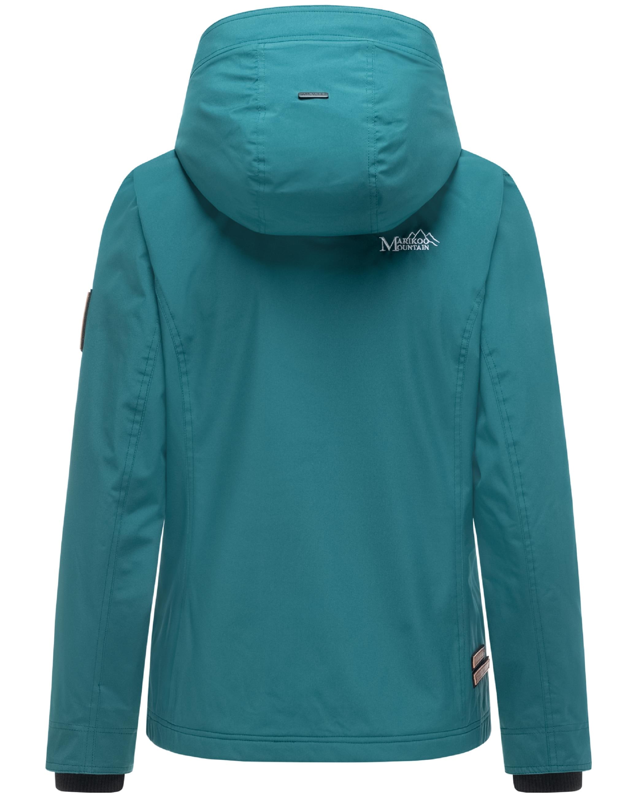 Marikoo Outdoorjacke »Übergangsjacke Erdbeere« mit Kapuze sportliche Funktionsjacke mit Kapuze