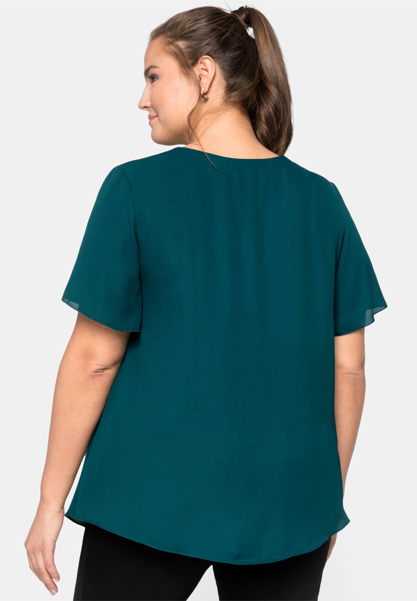 Sheego Longbluse »Tunika Tunika im Lagenlook«