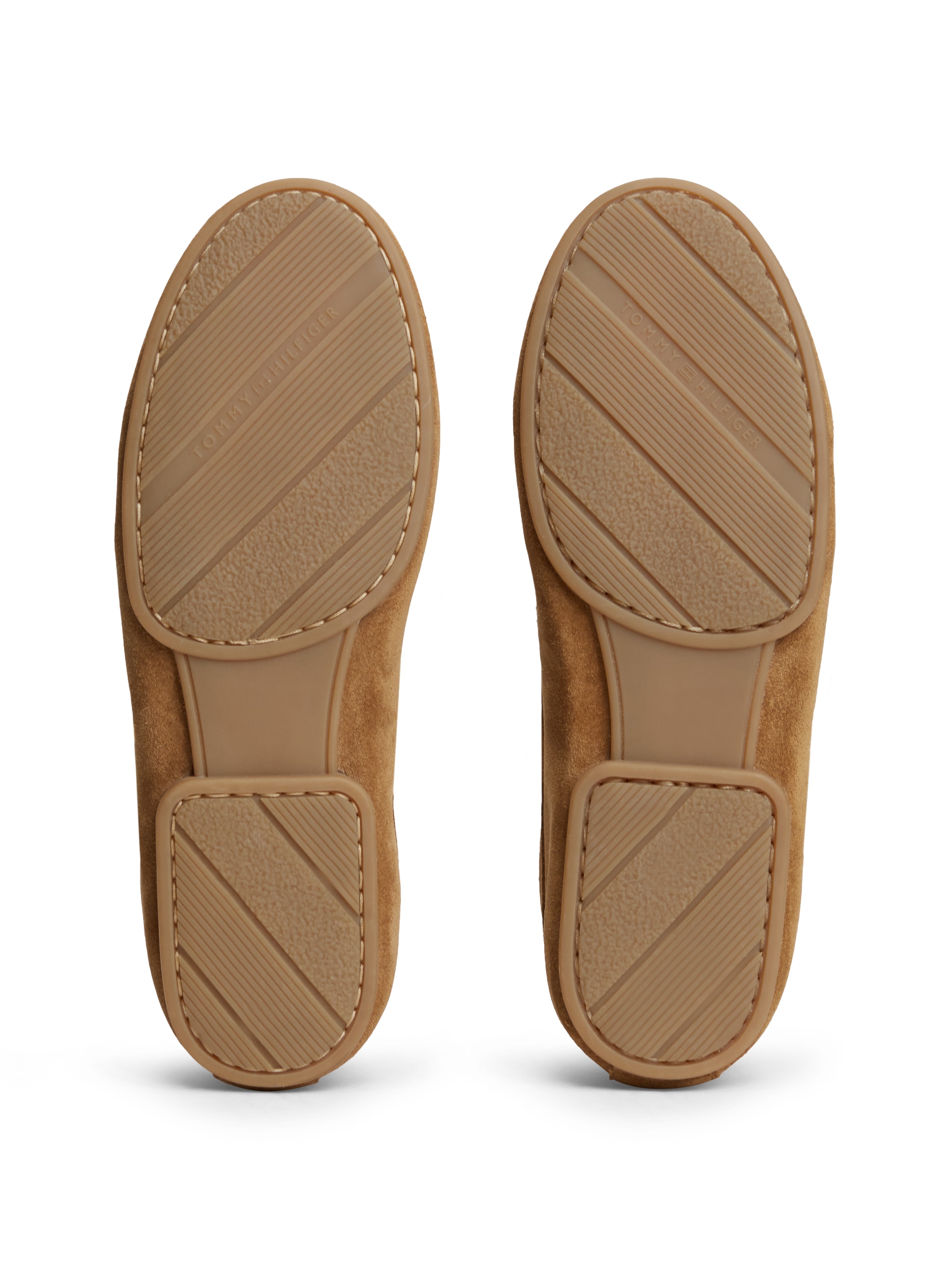 Tommy Hilfiger Loafer »TH FLEX SUEDE LOAFER BALLERINA«  Schlupfschuh, Slipper, Pennyloafer im Mokassin-Stil