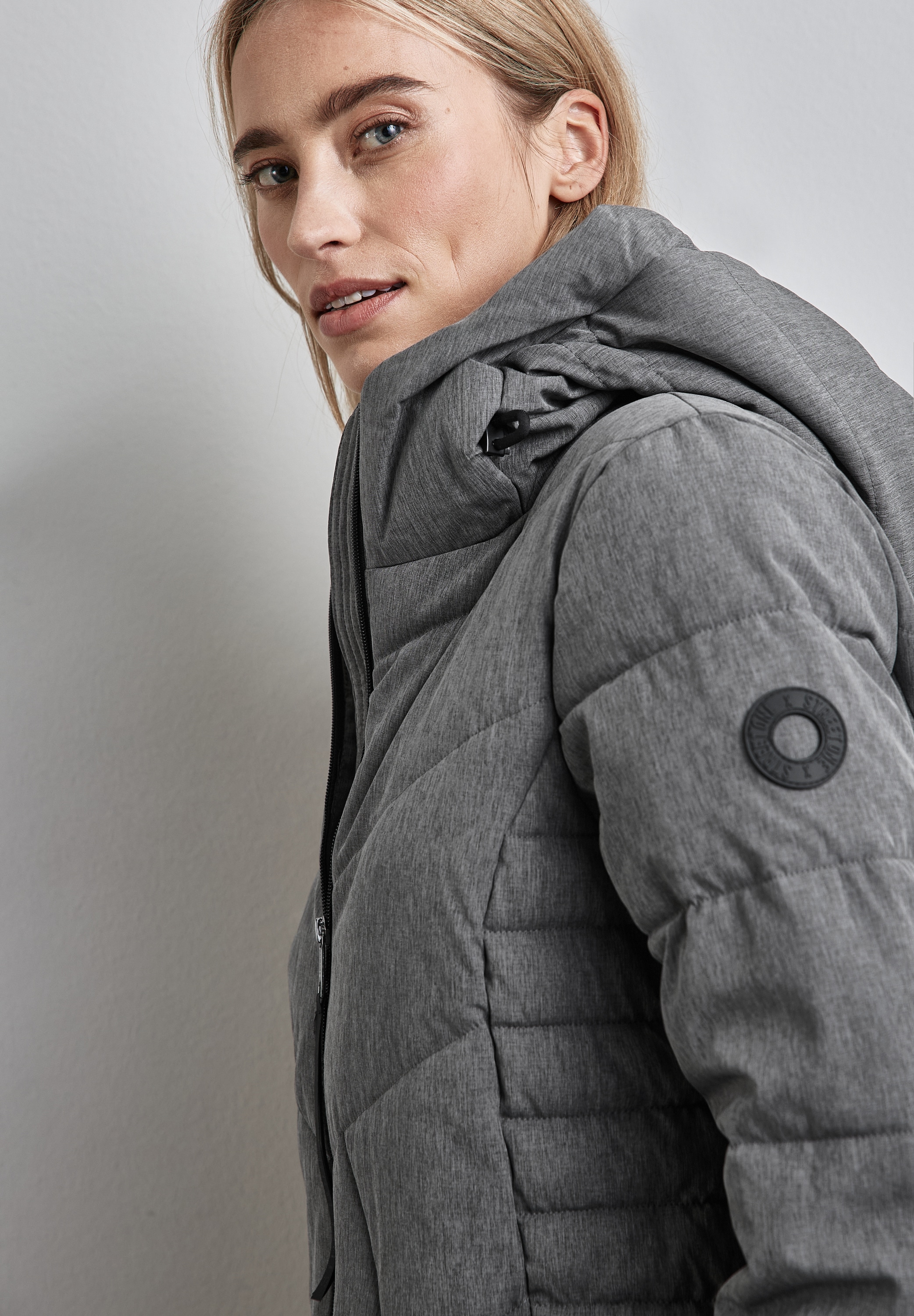 STREET ONE Steppjacke, mit Kapuze, mit Kapuze