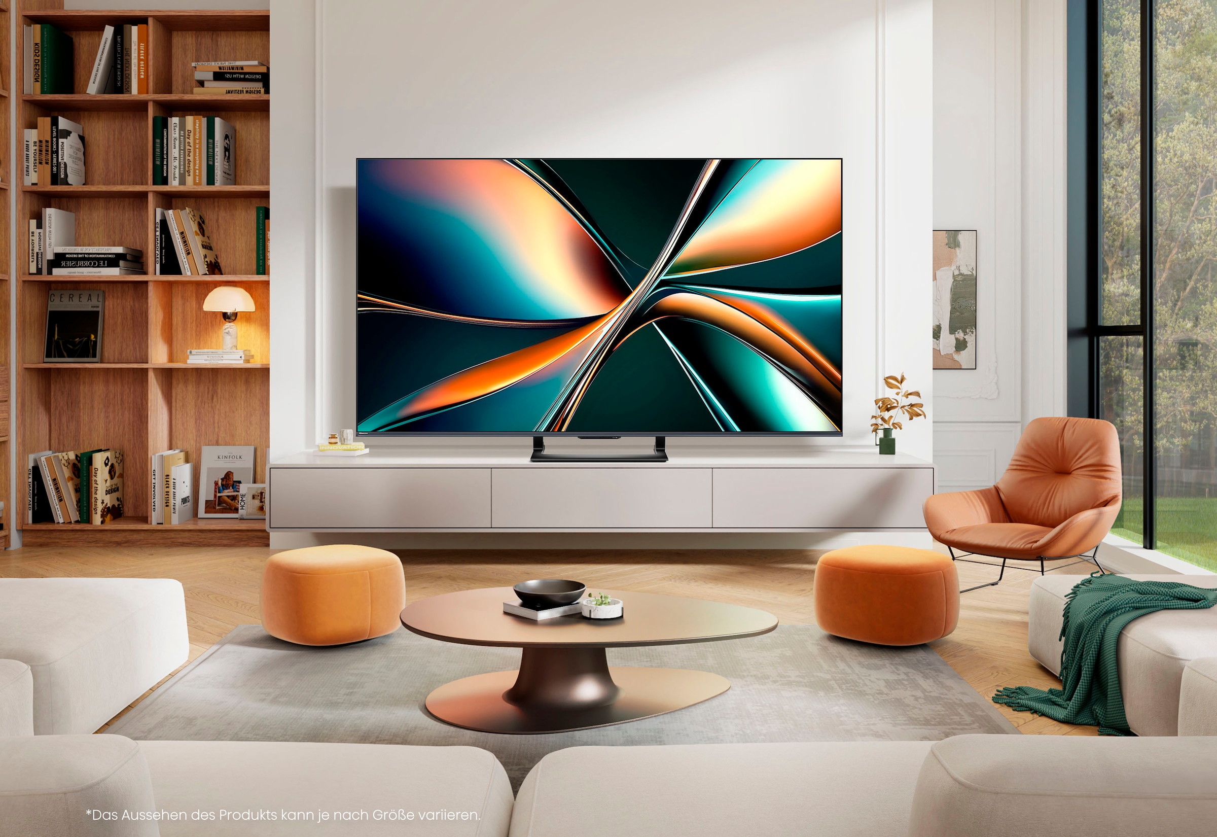 Hisense QLED Mini LED-Fernseher »50U7Q«, 4K Ultra HD, Smart-TV, 4K UHD Mini LED