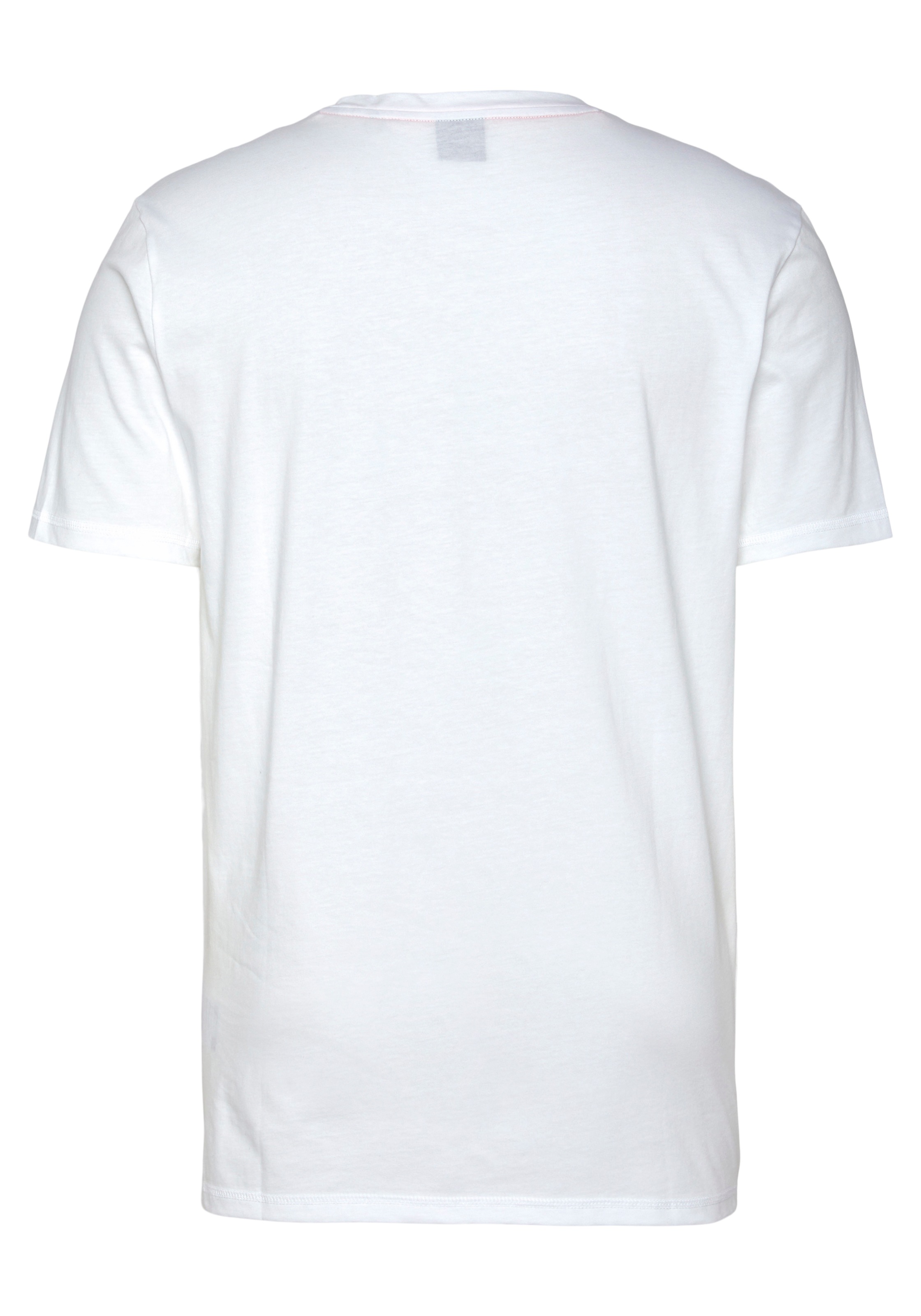 BOSS ORANGE T-Shirt bei Brust auf »TeMessage«, ♕ der Print großem mit