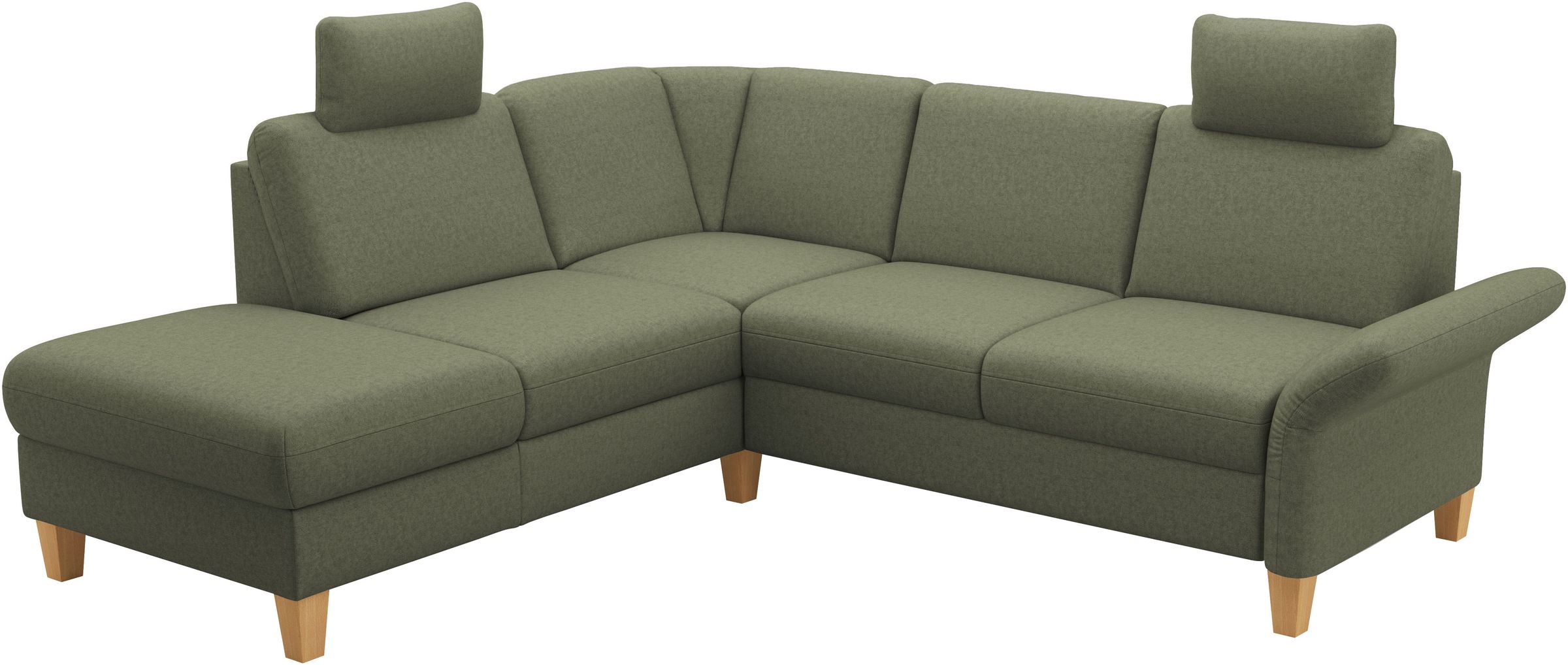 Home affaire Ecksofa »Rochelle, L-Form«, wahlweise mit Armteilverstellung, Bettfunktion und Bettkasten