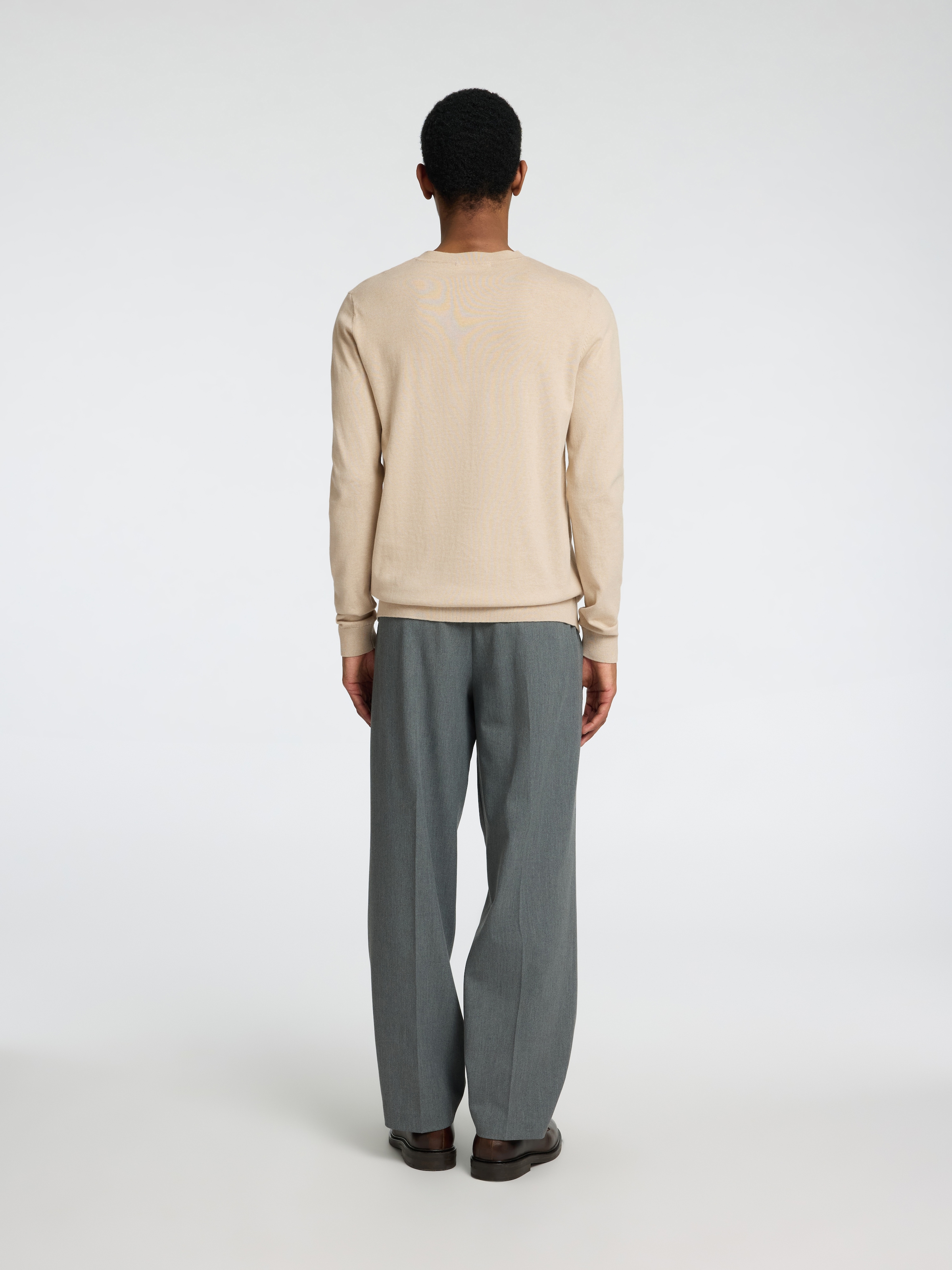 SELECTED HOMME Strickpullover »SLHBERG CREW NECK NOOS«